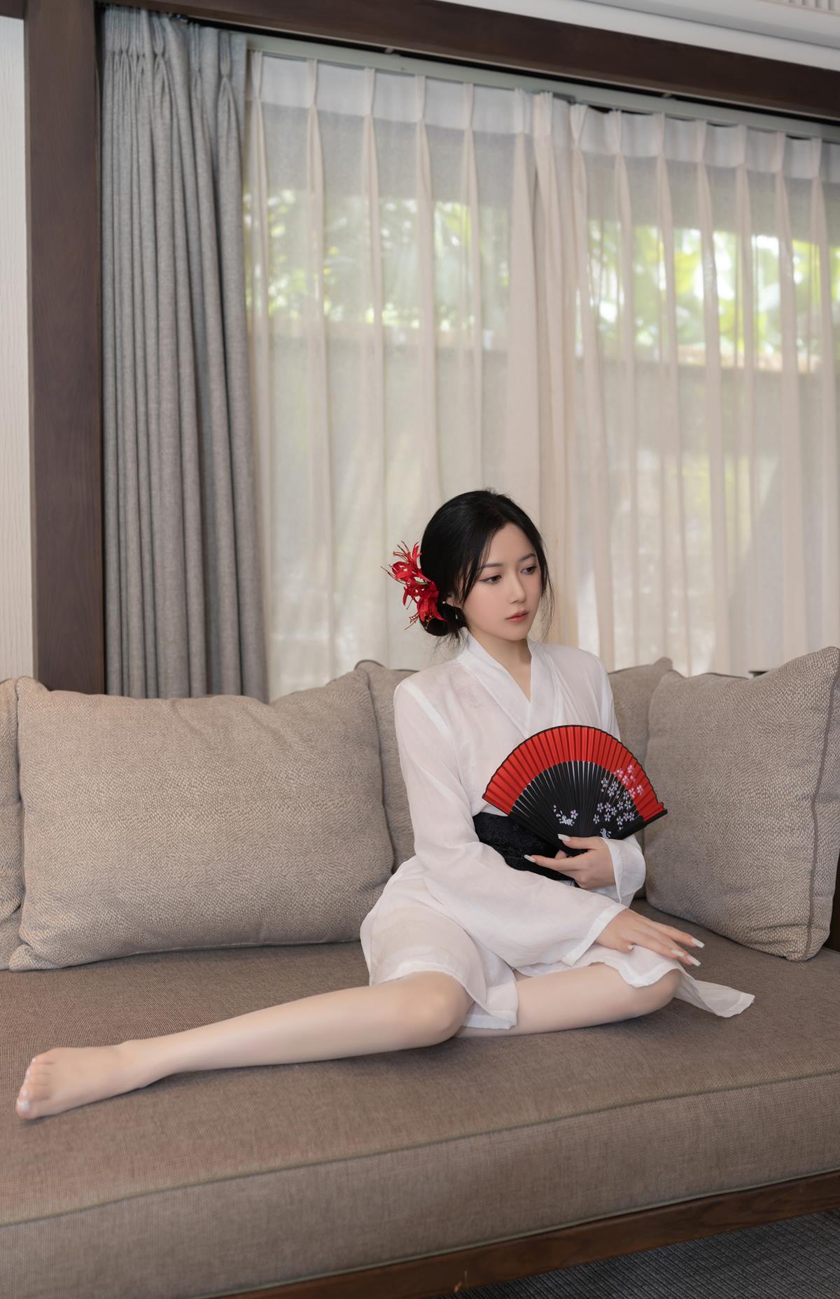 图片[41]-秀人名模鱼子酱Fish《寂》写真[46P] – 速更版-美库