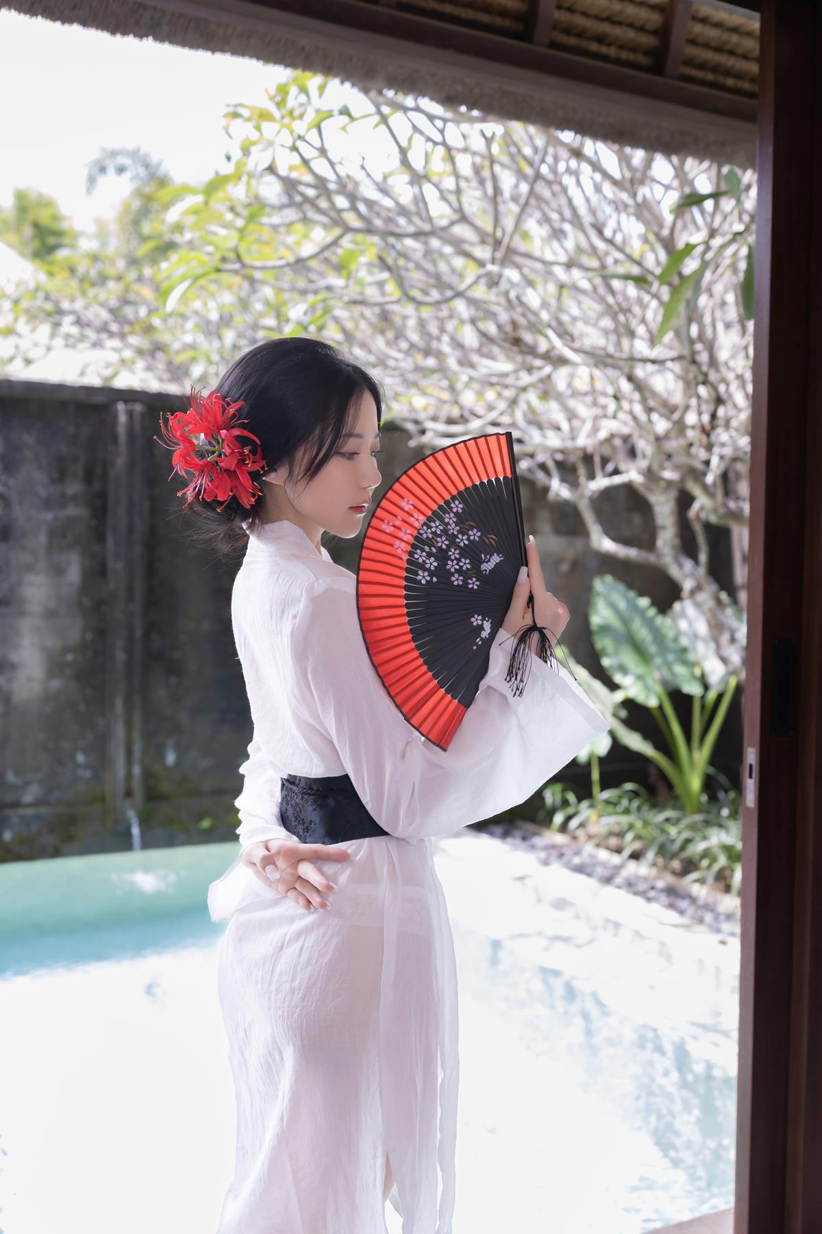 图片[46]-秀人名模鱼子酱Fish《寂》写真[46P] – 速更版-美库