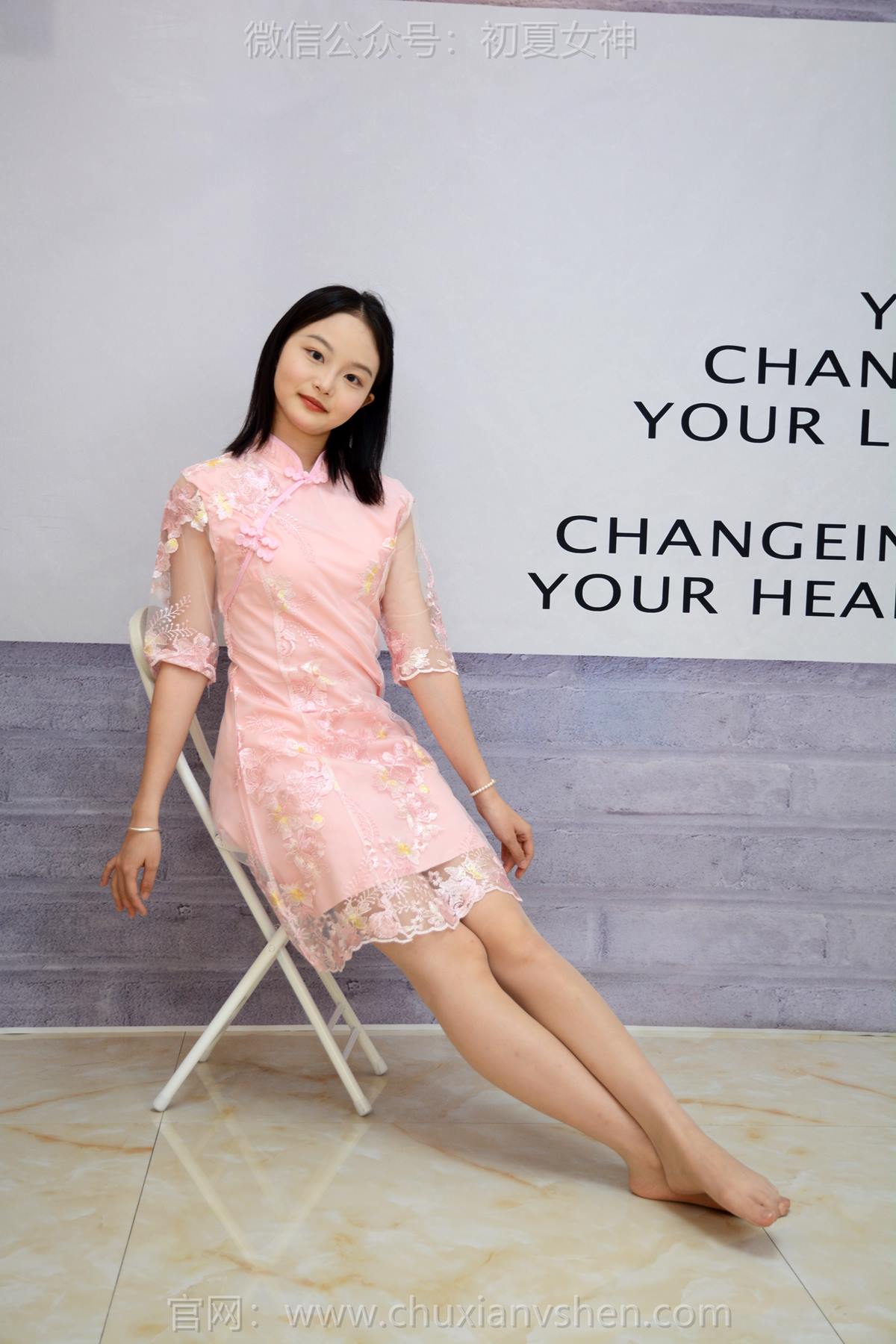 图片[28]-初夏女神 NO.283 双双 温柔粉袍[60P] – 速更版-美库