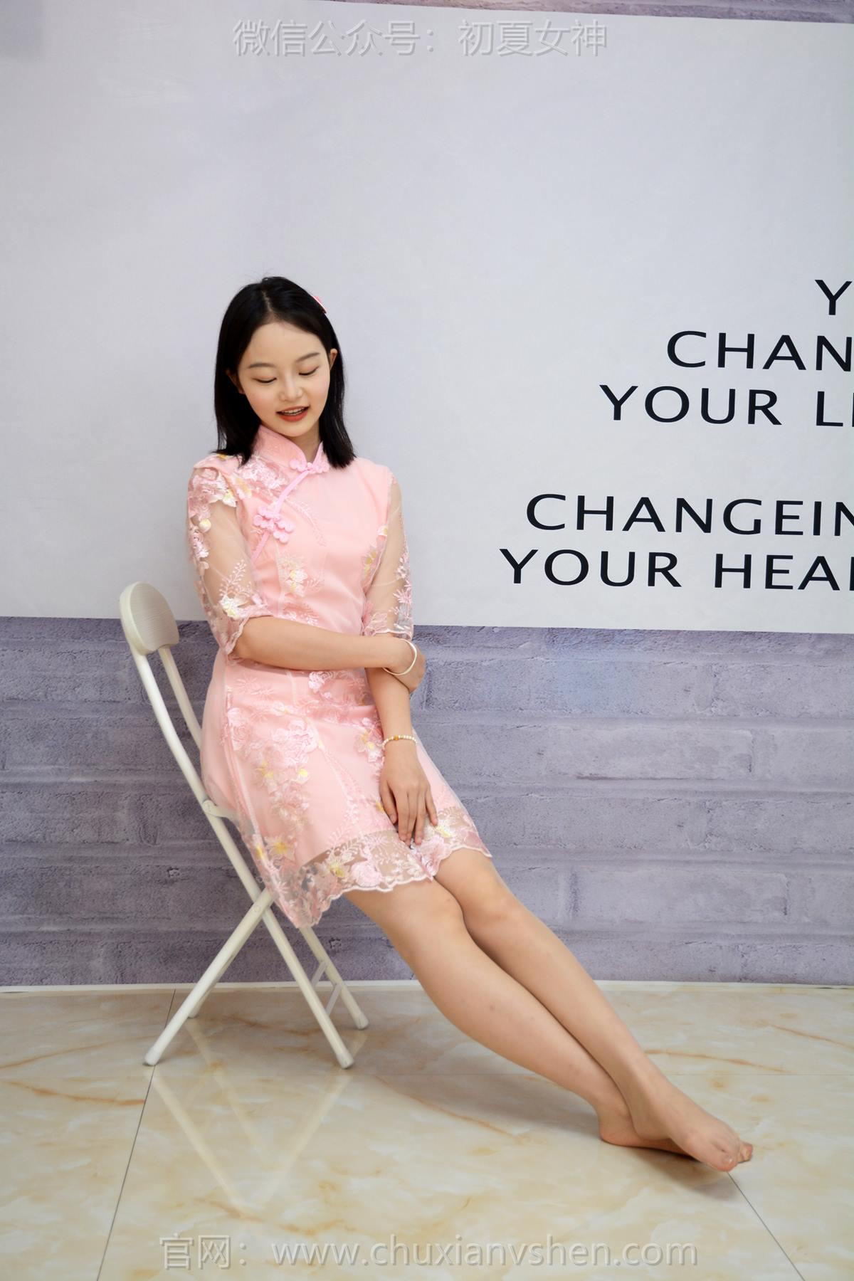 图片[30]-初夏女神 NO.283 双双 温柔粉袍[60P] – 速更版-美库