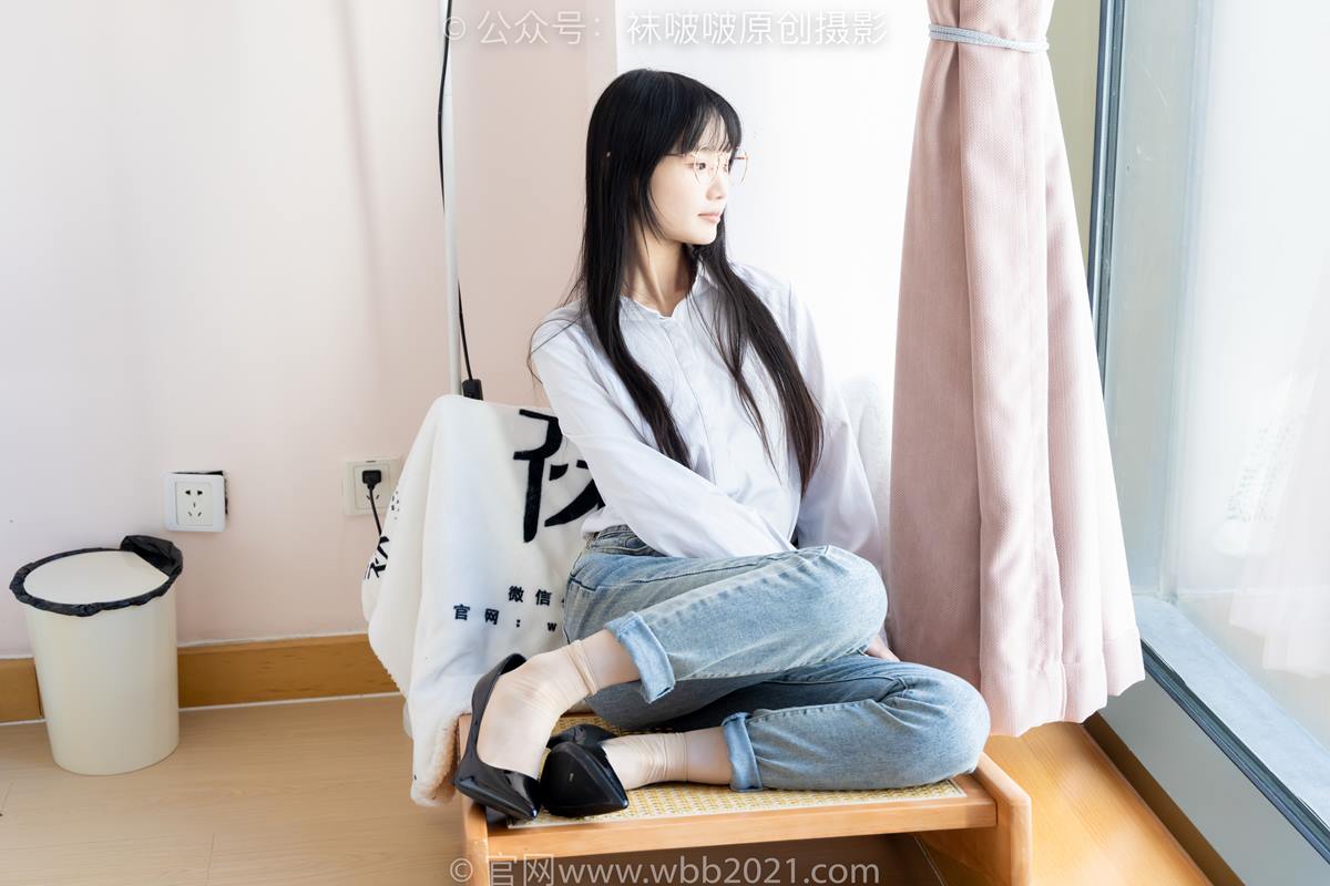 图片[72]-[BoBoSocks袜啵啵]NO.559 甜甜圈-高跟鞋、短肉丝、垫脚半蹲半脱袜子剧情[106P] – 速更版-美库