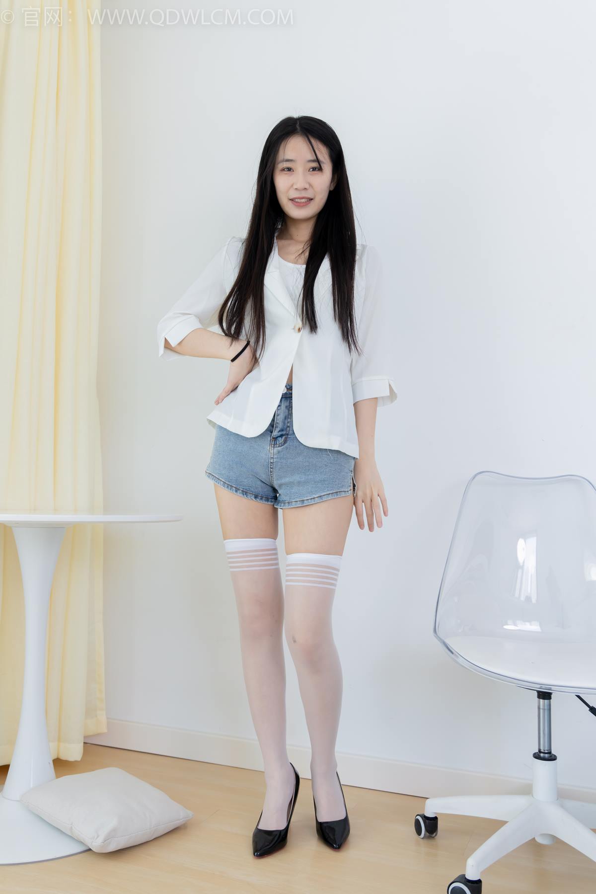 图片[18]-物恋传媒 NO.2376 菜菜-三双鞋子、过膝白丝、过膝肉丝、过膝黑丝[119P] – 速更版-美库