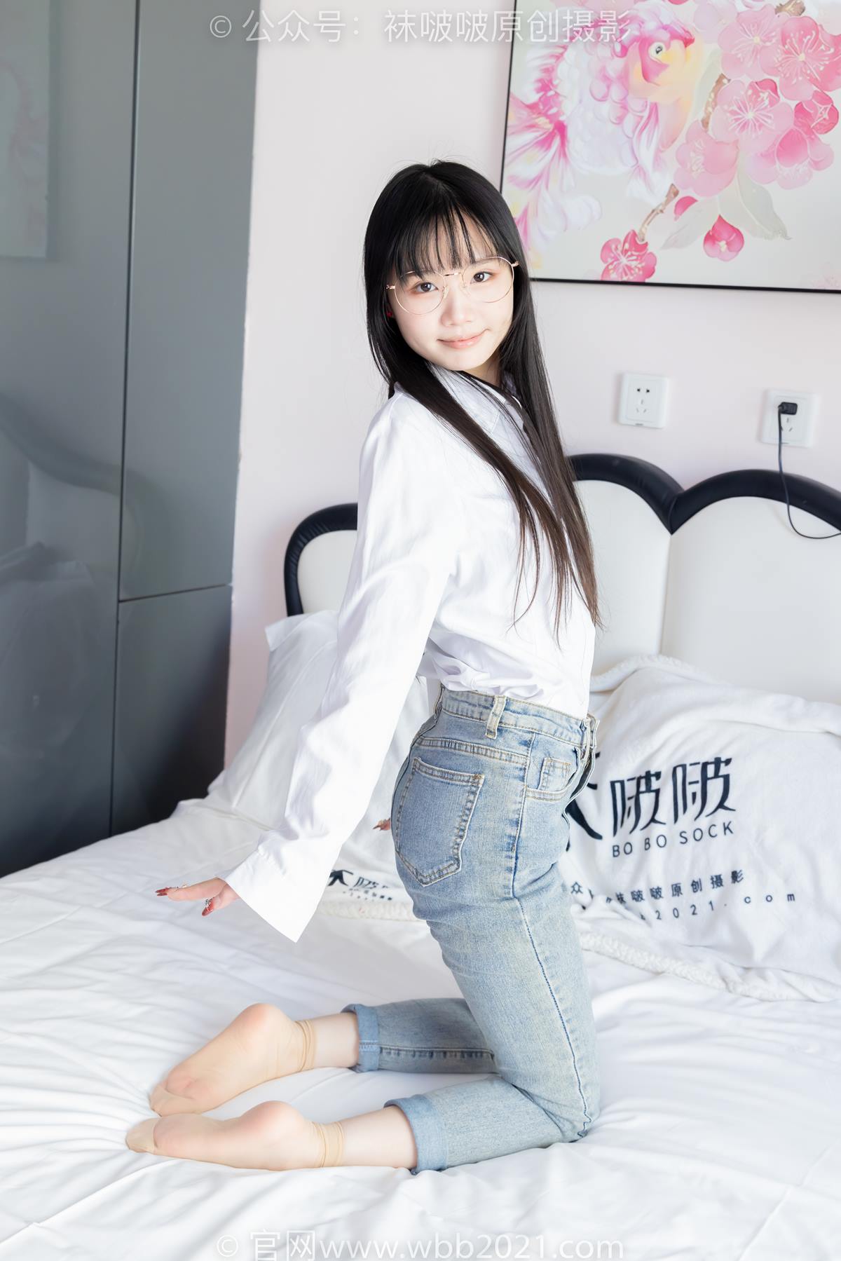 图片[104]-[BoBoSocks袜啵啵]NO.559 甜甜圈-高跟鞋、短肉丝、垫脚半蹲半脱袜子剧情[106P] – 速更版-美库