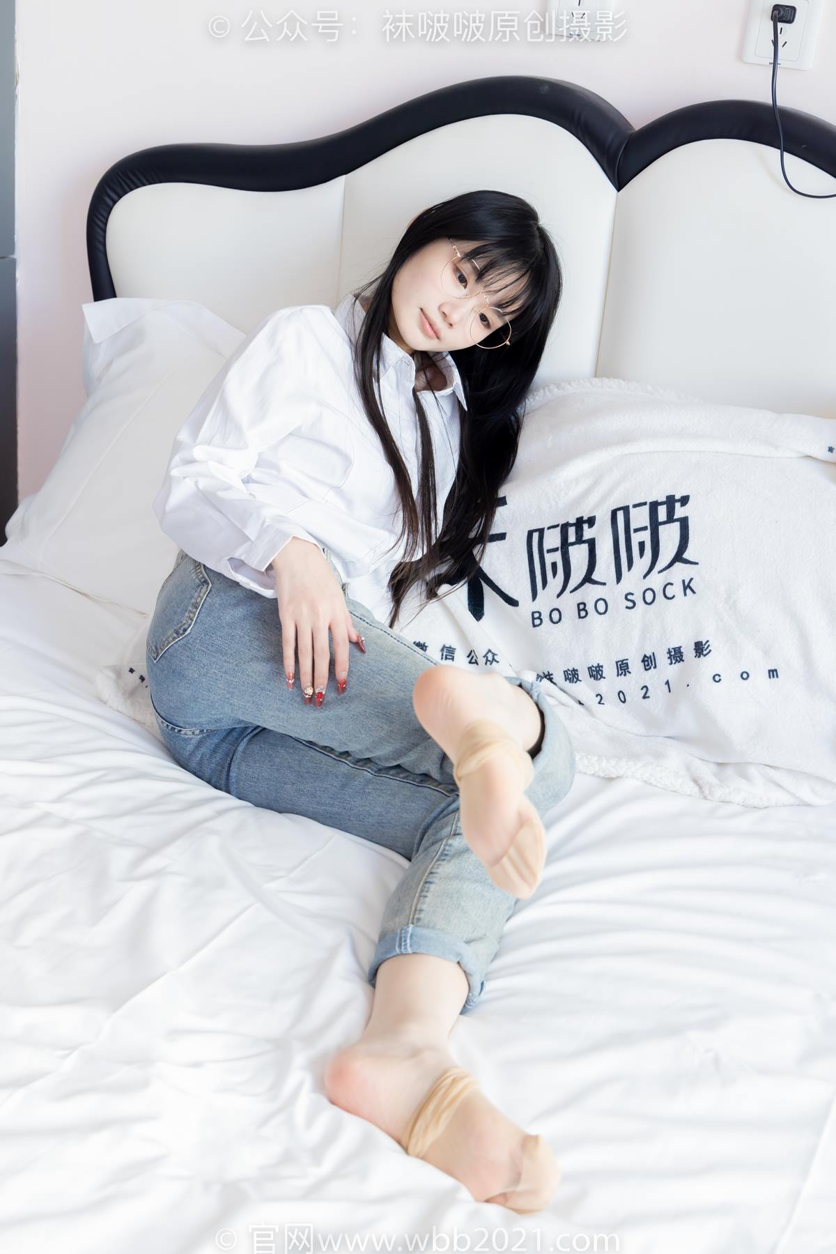 图片[106]-[BoBoSocks袜啵啵]NO.559 甜甜圈-高跟鞋、短肉丝、垫脚半蹲半脱袜子剧情[106P] – 速更版-美库