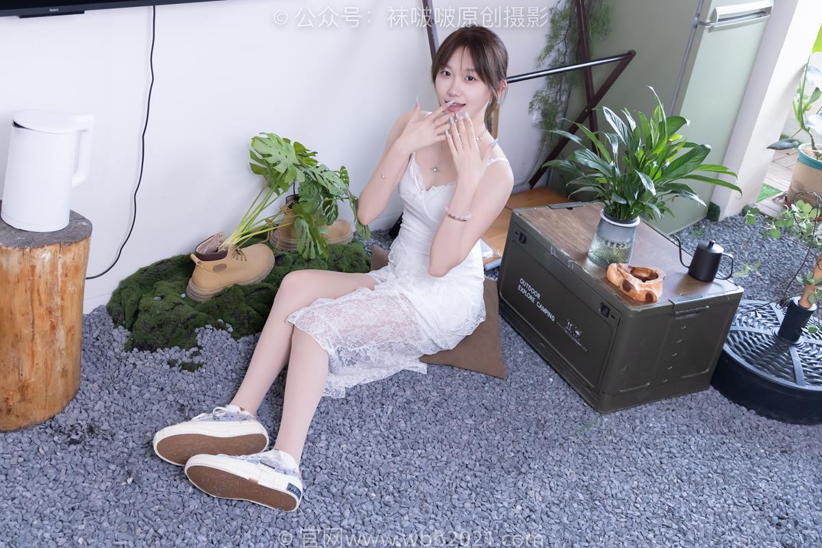 图片[10]-[BoBoSocks袜啵啵]NO.560 香菜-帆布鞋、短白棉袜、薄肉丝[103P] – 速更版-美库