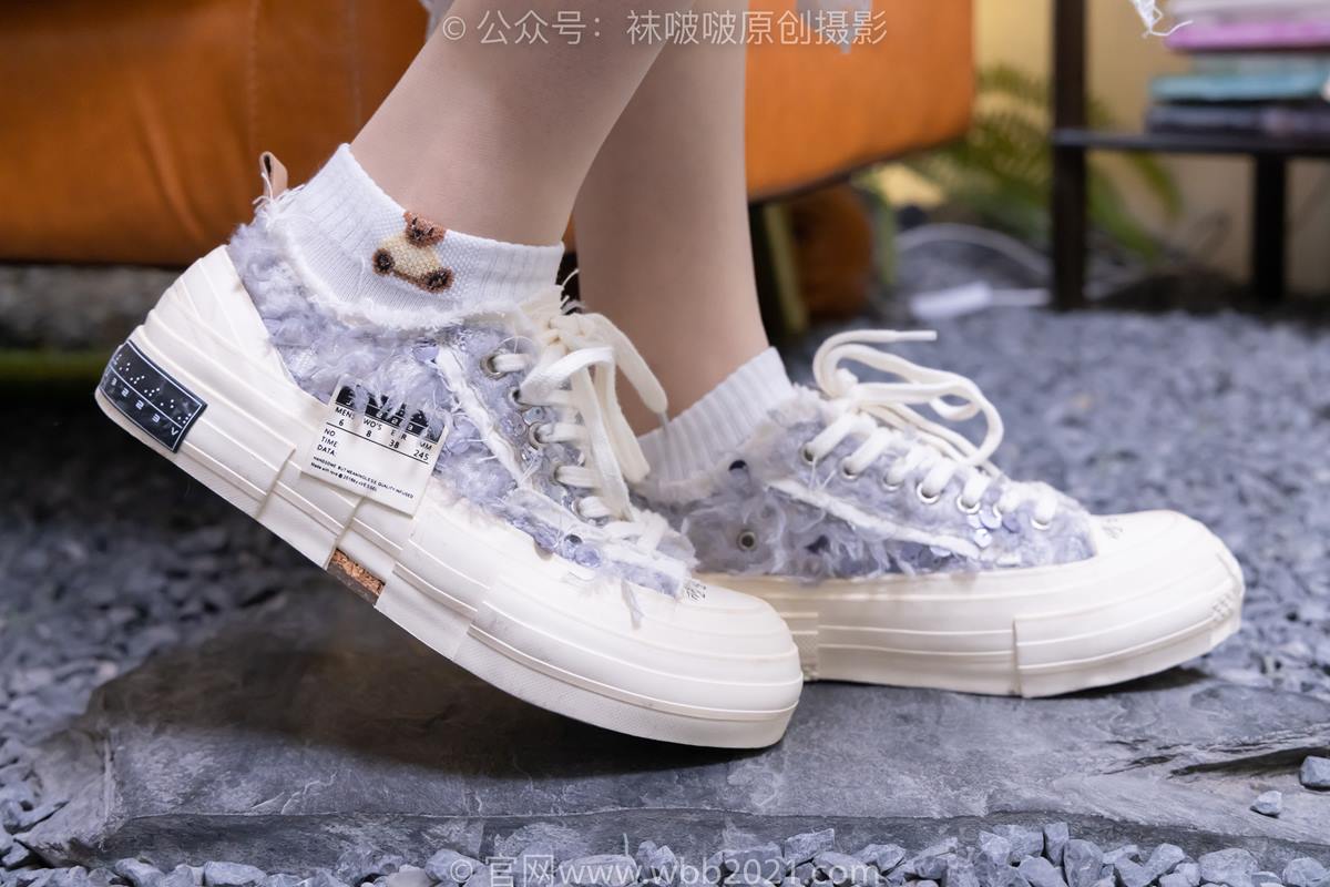 图片[35]-[BoBoSocks袜啵啵]NO.560 香菜-帆布鞋、短白棉袜、薄肉丝[103P] – 速更版-美库