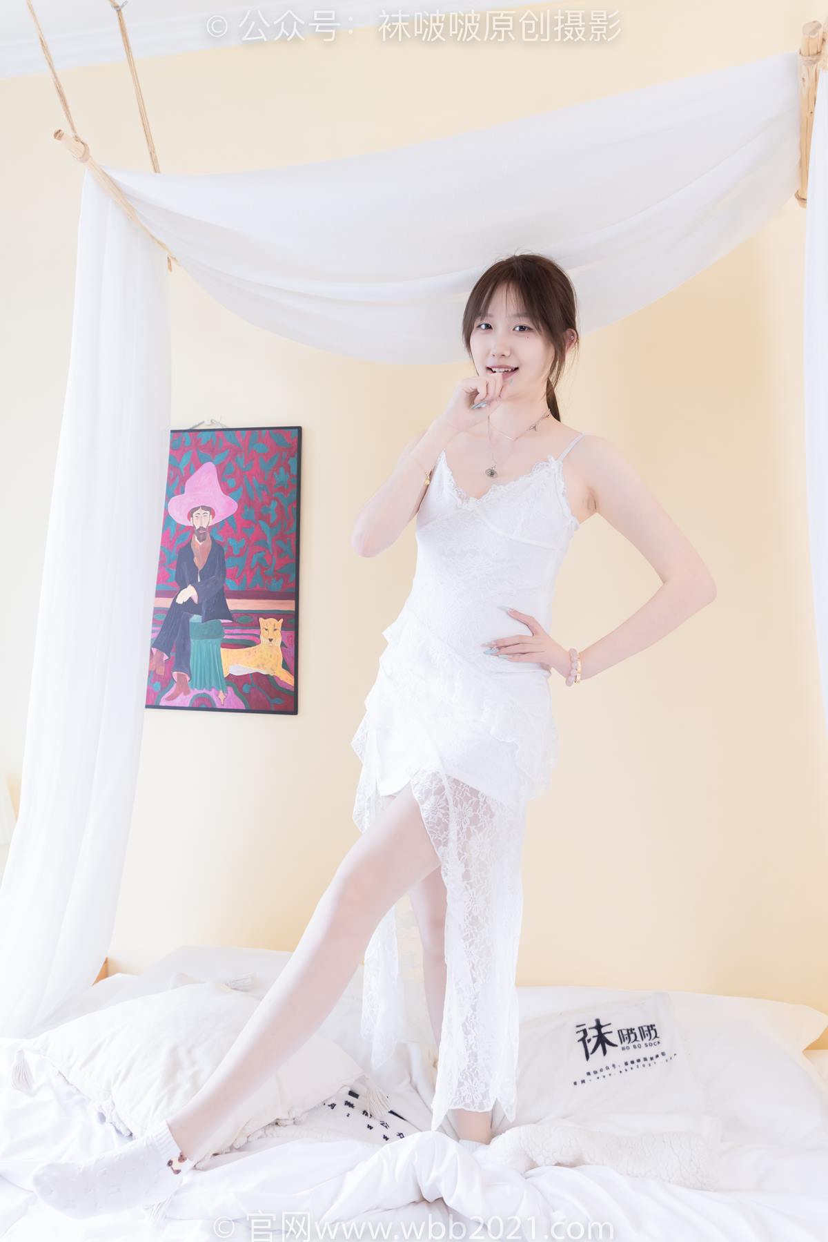 图片[52]-[BoBoSocks袜啵啵]NO.560 香菜-帆布鞋、短白棉袜、薄肉丝[103P] – 速更版-美库