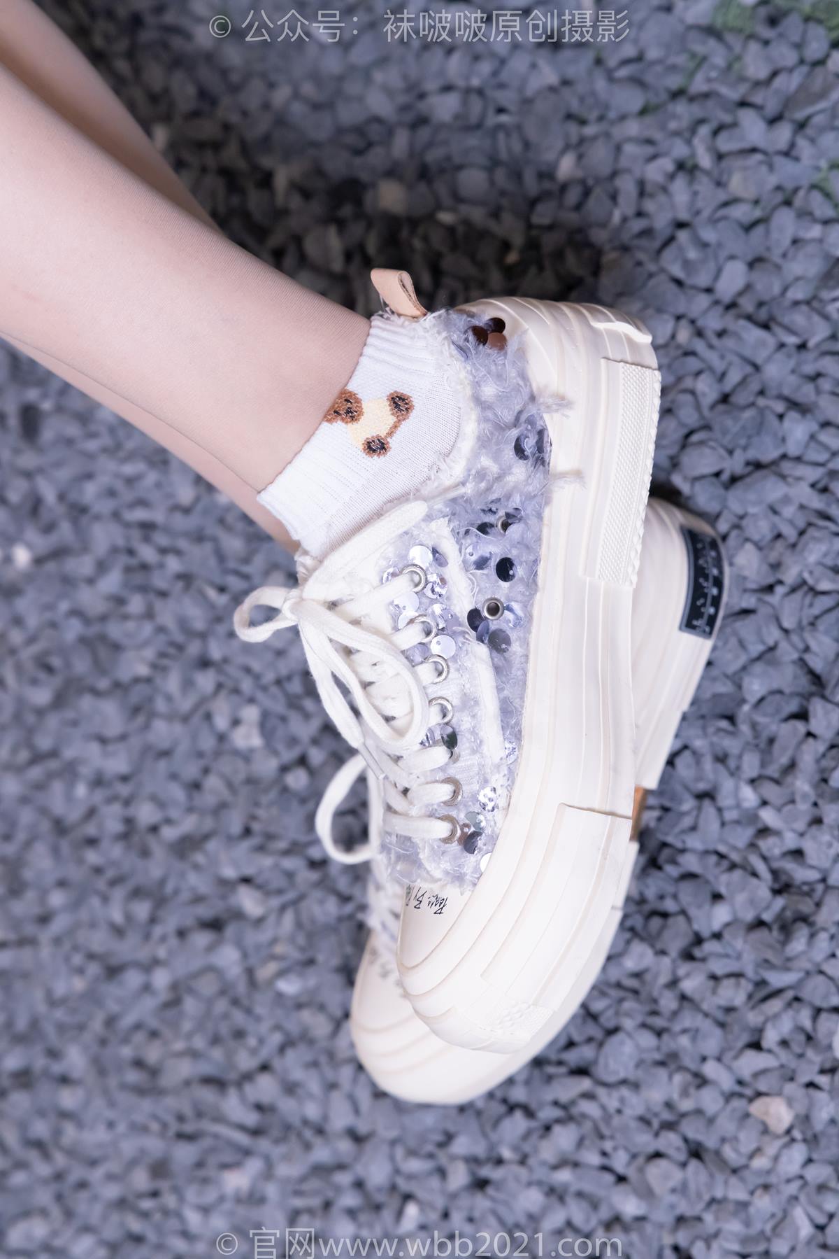 图片[98]-[BoBoSocks袜啵啵]NO.560 香菜-帆布鞋、短白棉袜、薄肉丝[103P] – 速更版-美库