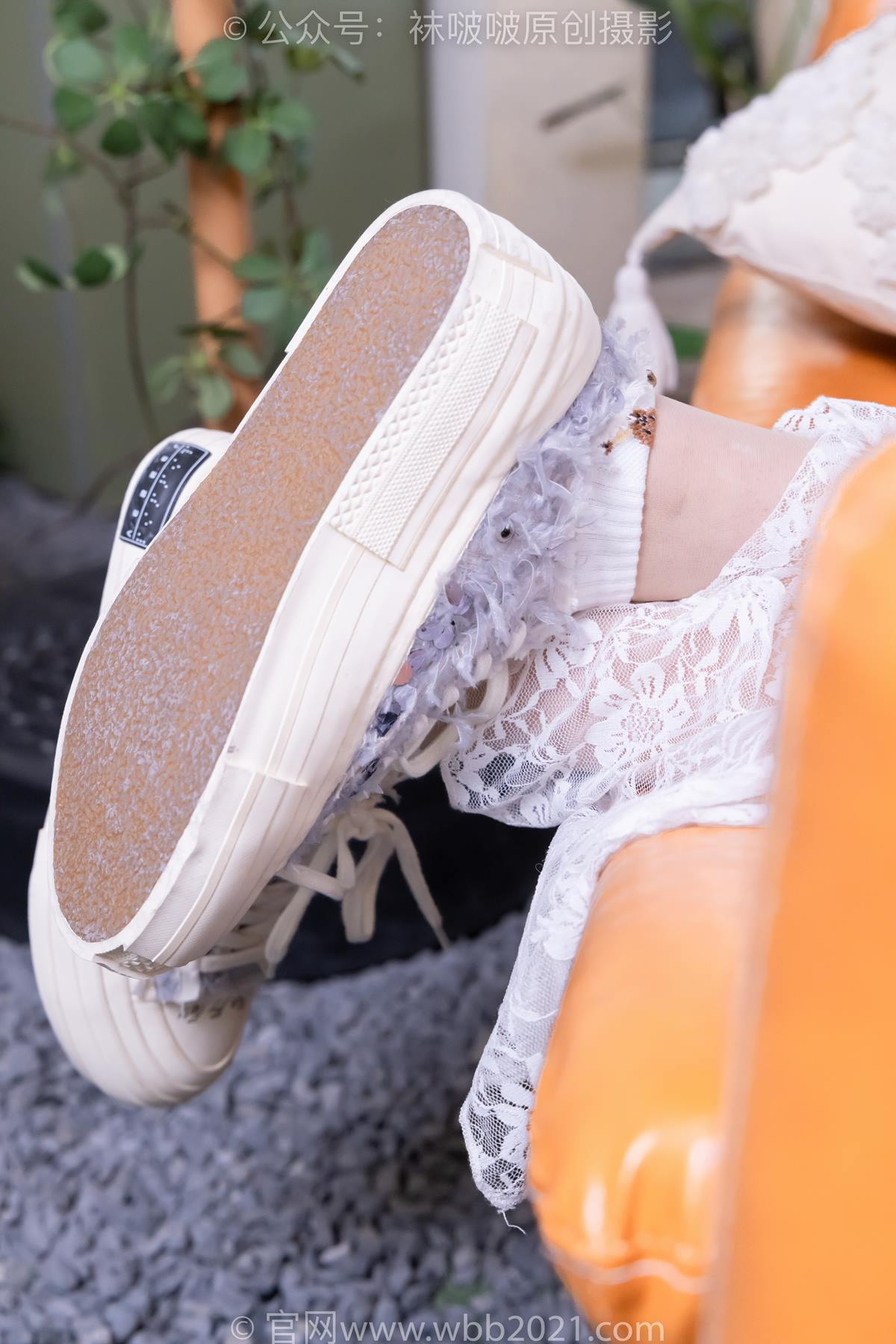 图片[103]-[BoBoSocks袜啵啵]NO.560 香菜-帆布鞋、短白棉袜、薄肉丝[103P] – 速更版-美库