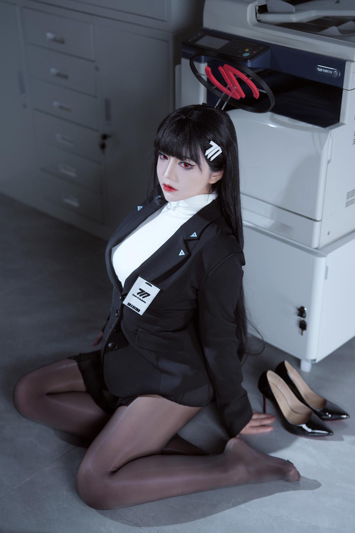 图片[16]-半半子 – 碧蓝档案 调月莉音[51P] – 速更版-美库