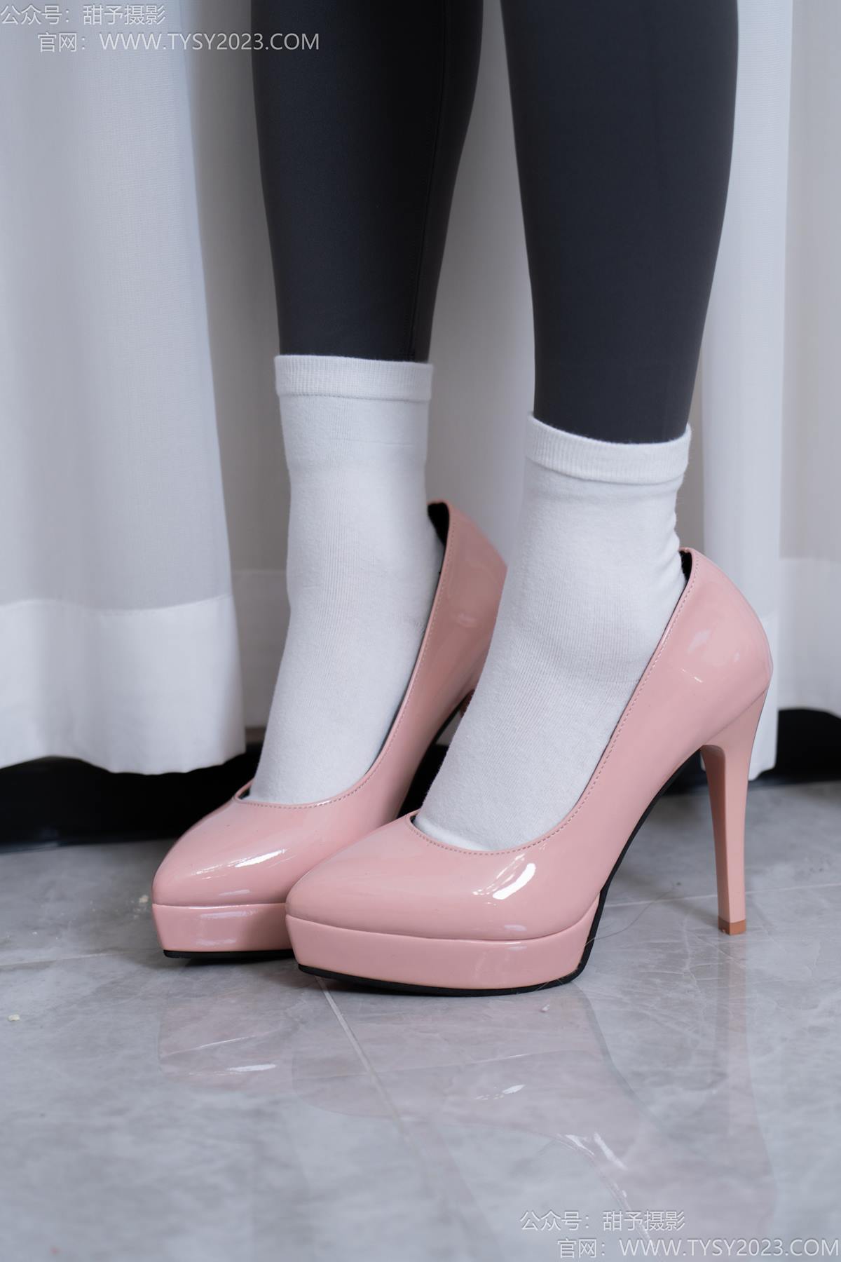 图片[36]-甜予摄影 NO.192 澜澜-高跟鞋、白棉袜、裸足[104P] – 速更版-美库