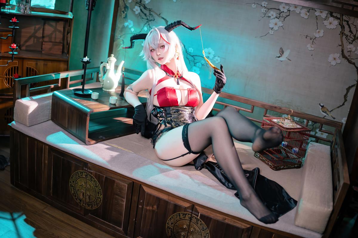 图片[12]-屿鱼 – 碧蓝航线 埃吉尔旗袍[46P] – 速更版-美库