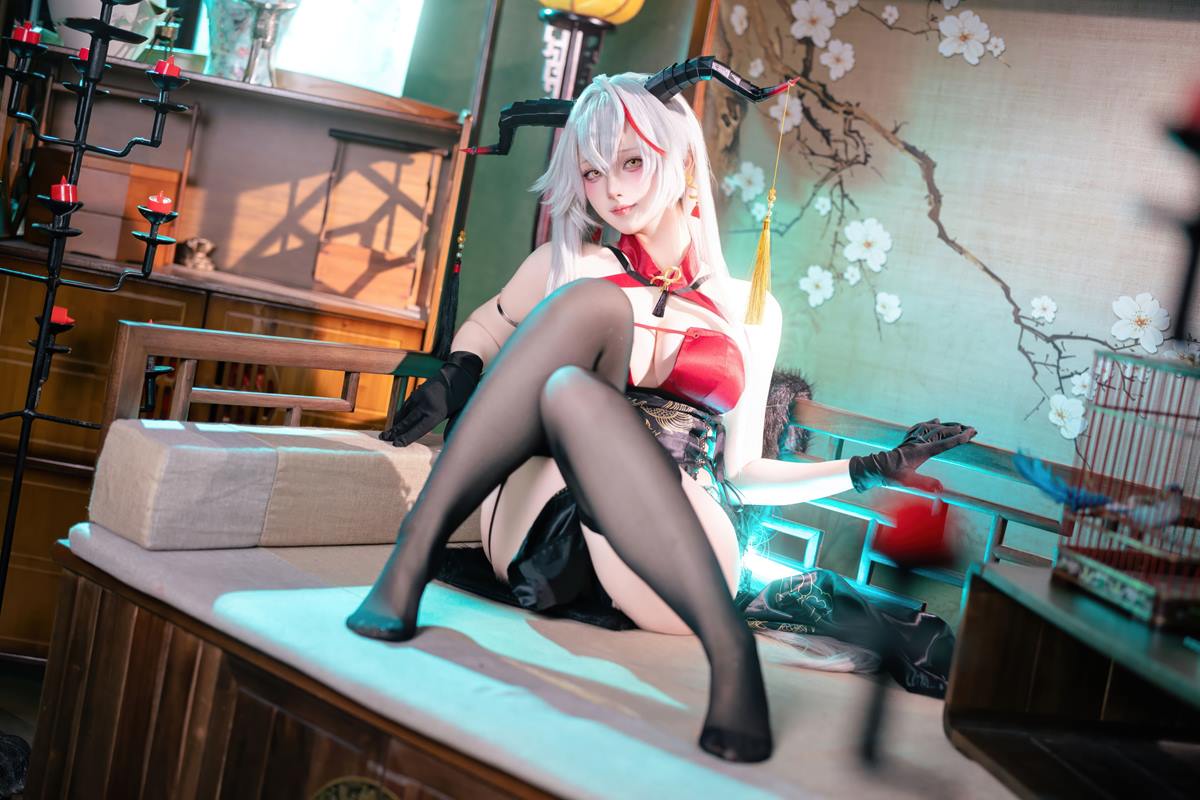 图片[20]-屿鱼 – 碧蓝航线 埃吉尔旗袍[46P] – 速更版-美库