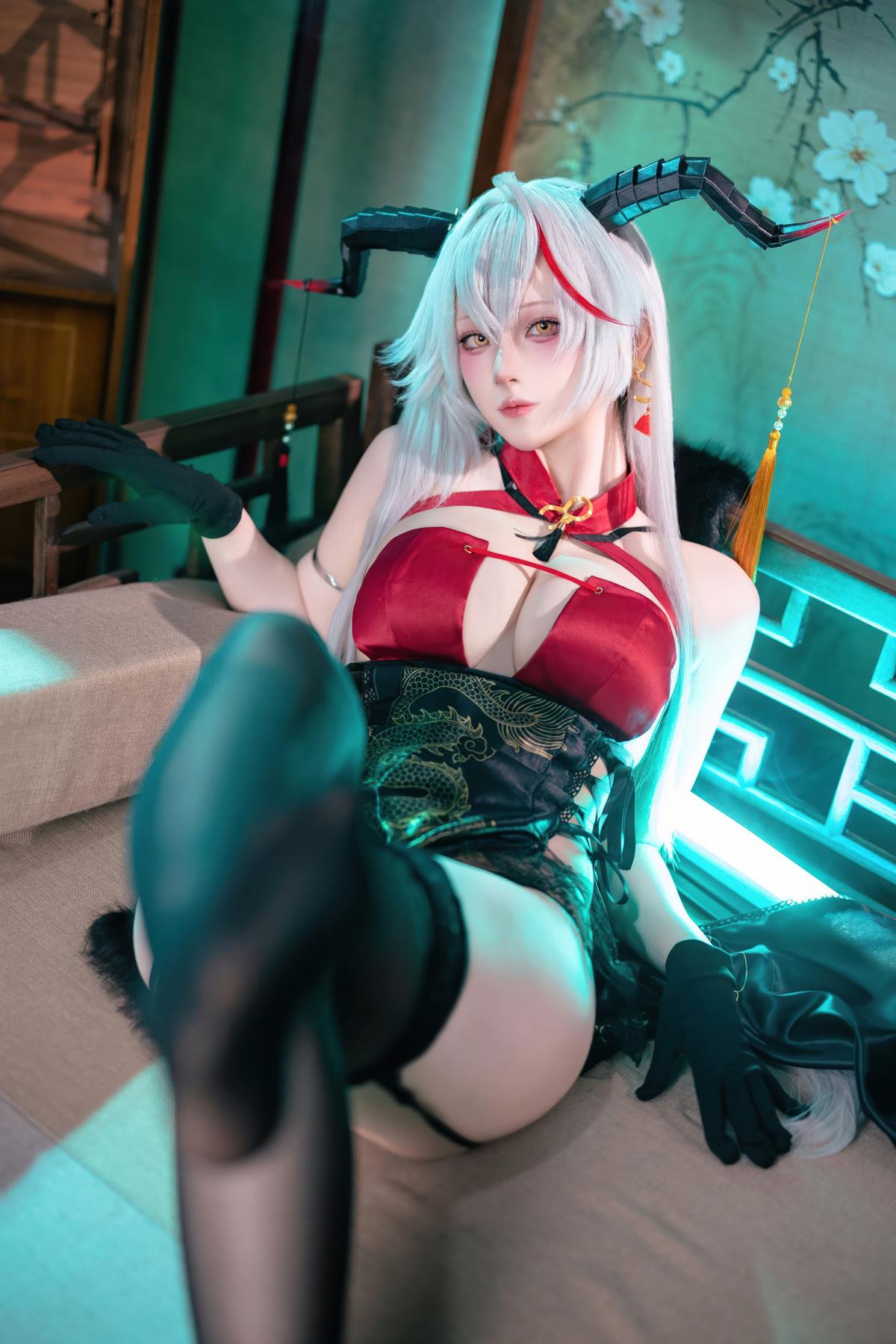 图片[22]-屿鱼 – 碧蓝航线 埃吉尔旗袍[46P] – 速更版-美库