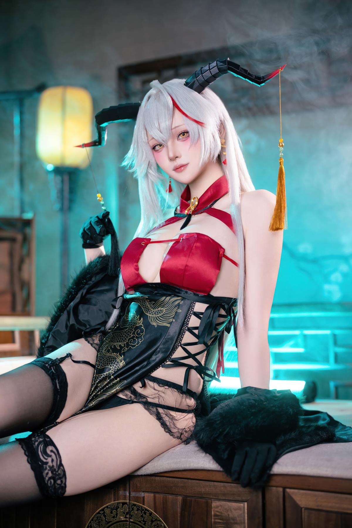 图片[37]-屿鱼 – 碧蓝航线 埃吉尔旗袍[46P] – 速更版-美库