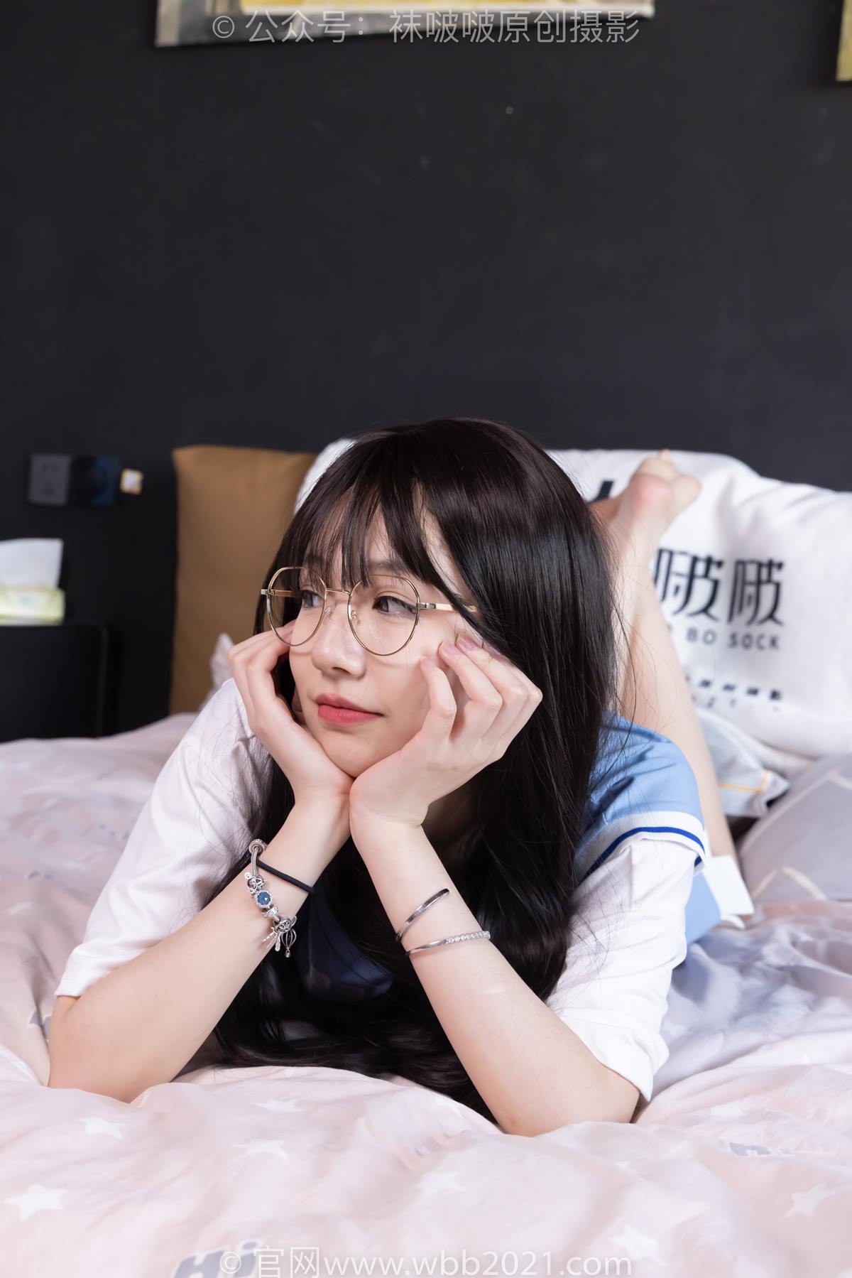 图片[19]-[BoBoSocks袜啵啵]NO.561 小甜豆-板鞋、短白棉袜、裸足[117P] – 速更版-美库