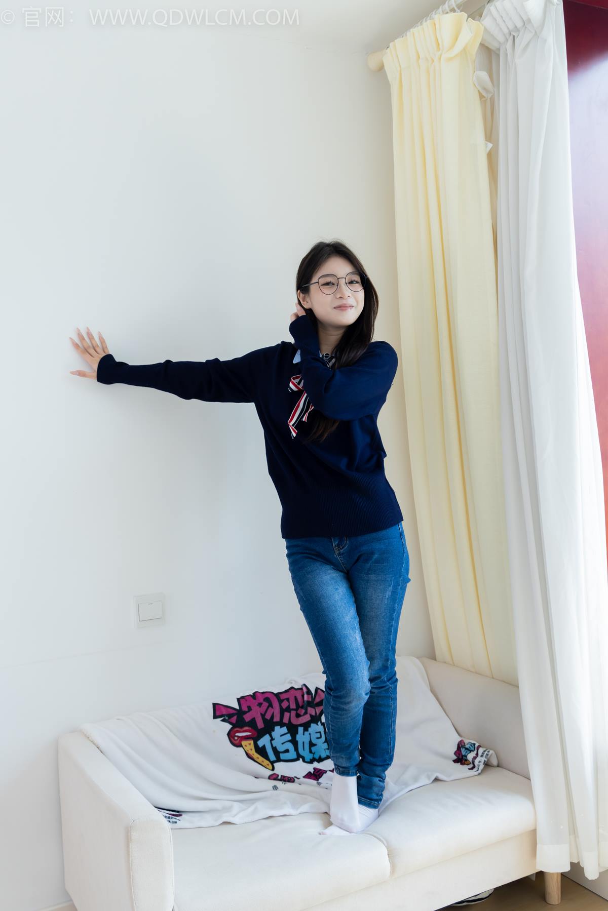 图片[19]-物恋传媒 NO.2379 闪闪-帆布鞋、白棉袜、厚白丝小腿袜、裸足[128P] – 速更版-美库