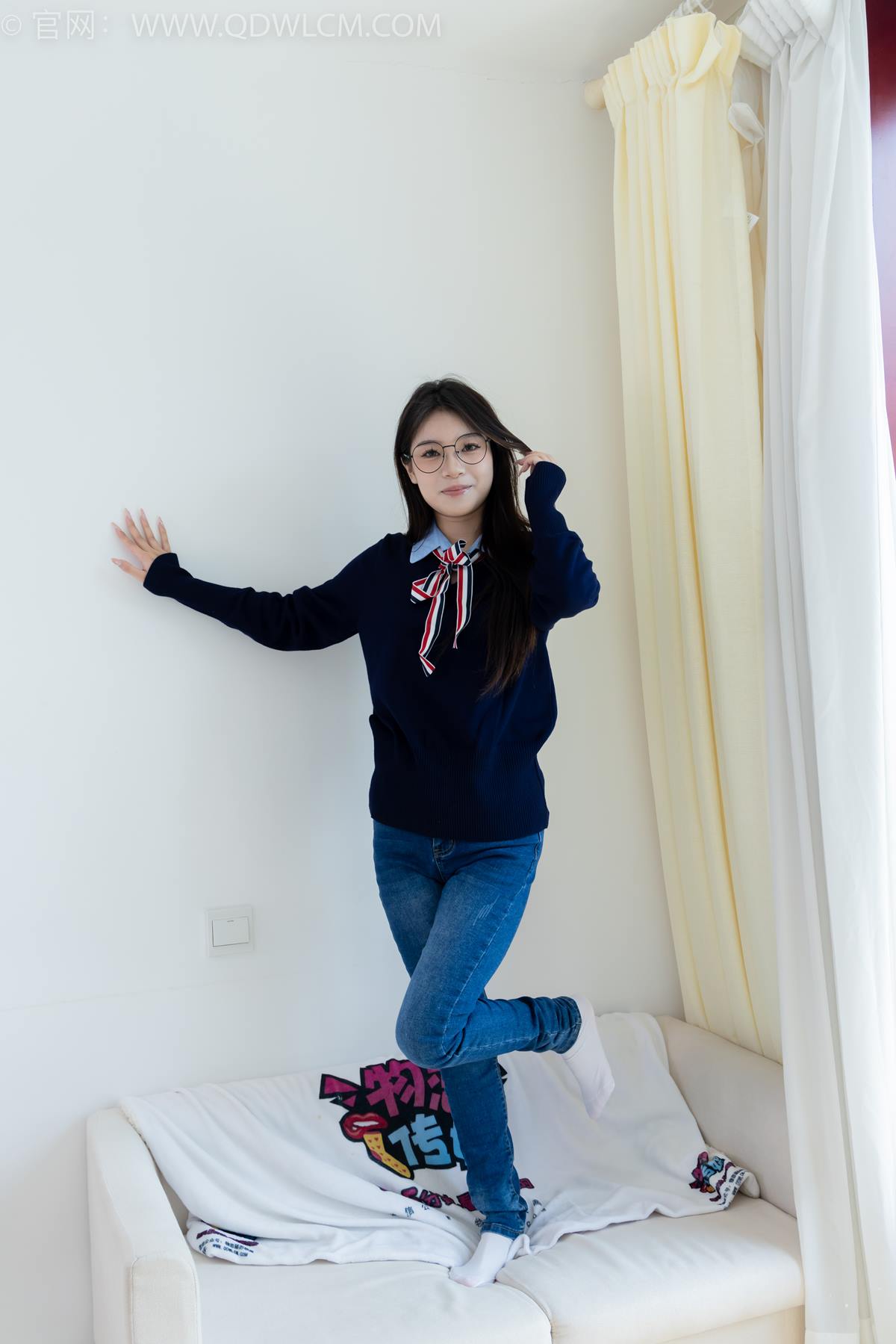 图片[25]-物恋传媒 NO.2379 闪闪-帆布鞋、白棉袜、厚白丝小腿袜、裸足[128P] – 速更版-美库