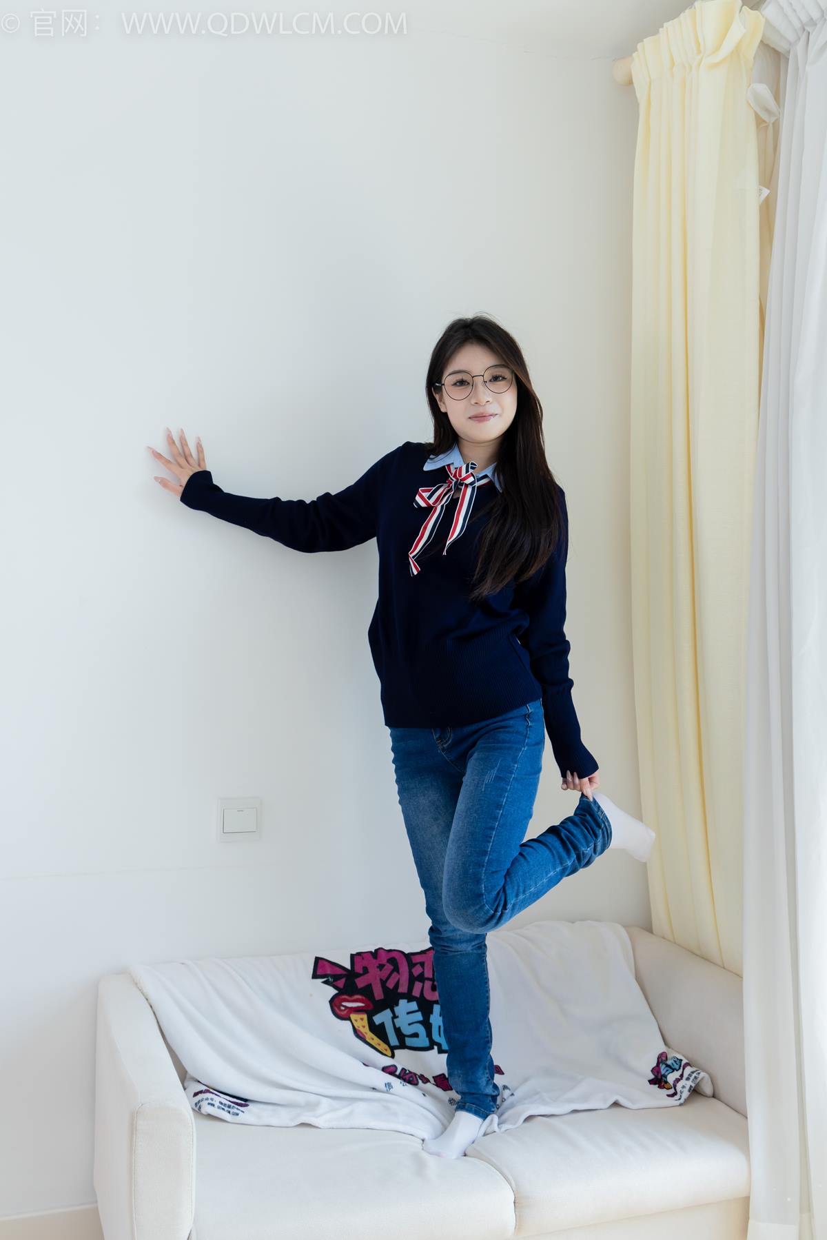 图片[26]-物恋传媒 NO.2379 闪闪-帆布鞋、白棉袜、厚白丝小腿袜、裸足[128P] – 速更版-美库