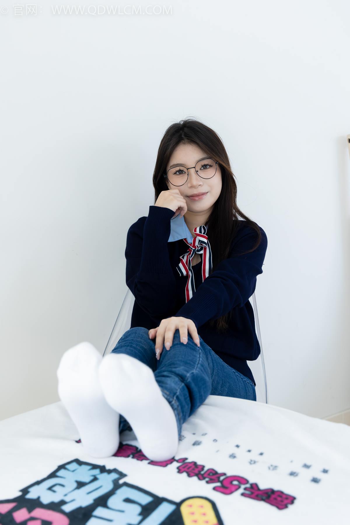 图片[43]-物恋传媒 NO.2379 闪闪-帆布鞋、白棉袜、厚白丝小腿袜、裸足[128P] – 速更版-美库