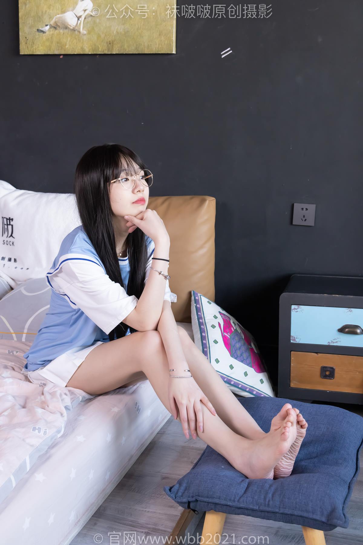 图片[112]-[BoBoSocks袜啵啵]NO.561 小甜豆-板鞋、短白棉袜、裸足[117P] – 速更版-美库