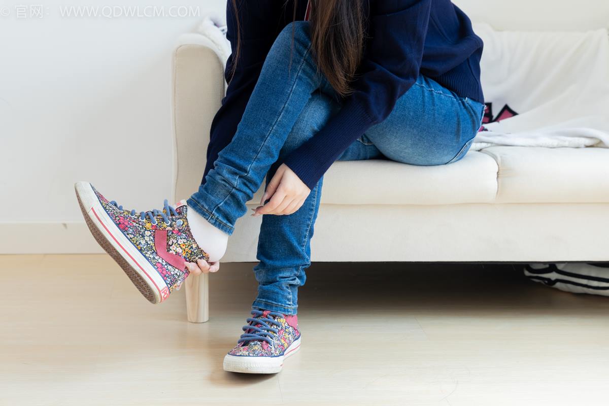 图片[86]-物恋传媒 NO.2379 闪闪-帆布鞋、白棉袜、厚白丝小腿袜、裸足[128P] – 速更版-美库