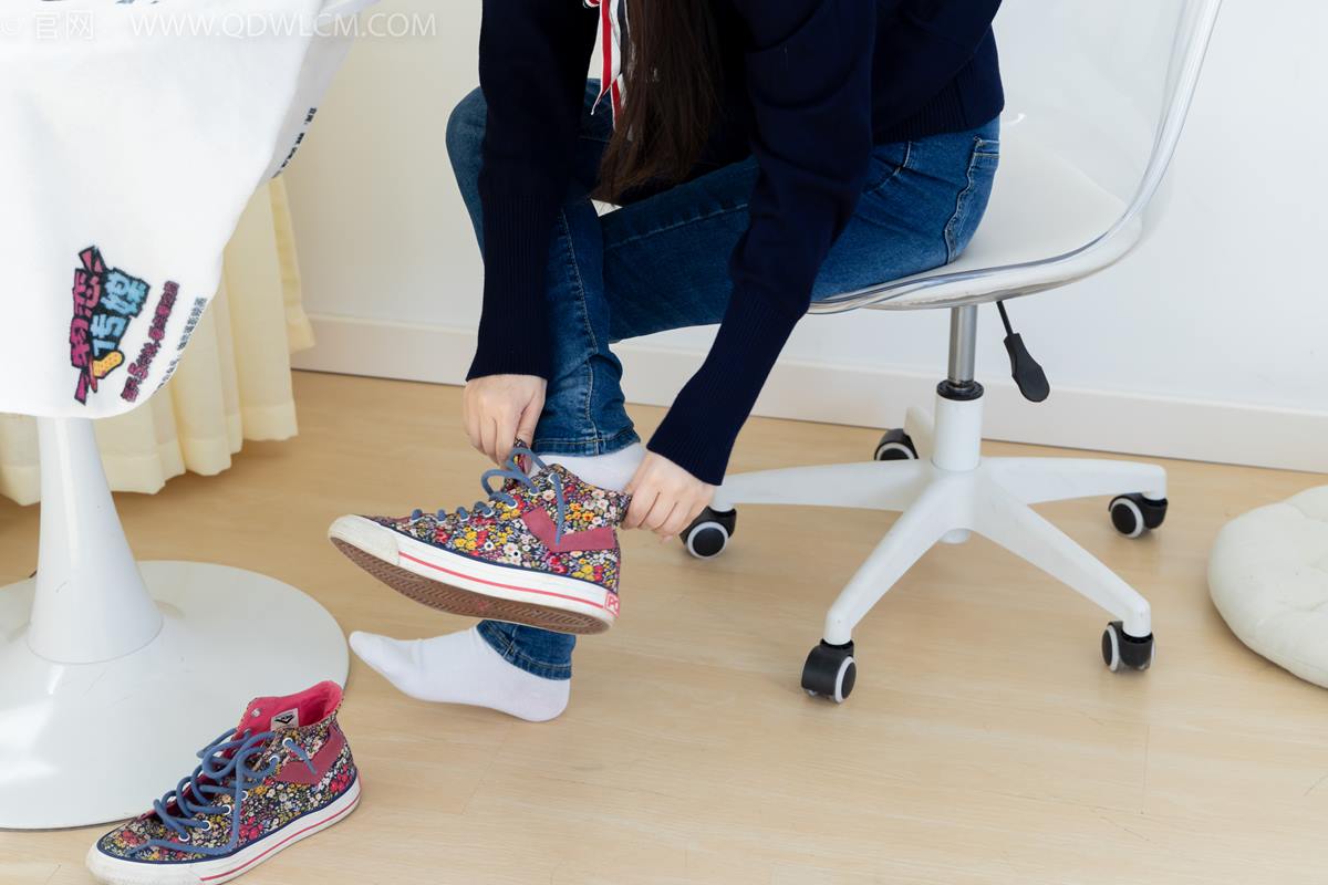 图片[92]-物恋传媒 NO.2379 闪闪-帆布鞋、白棉袜、厚白丝小腿袜、裸足[128P] – 速更版-美库