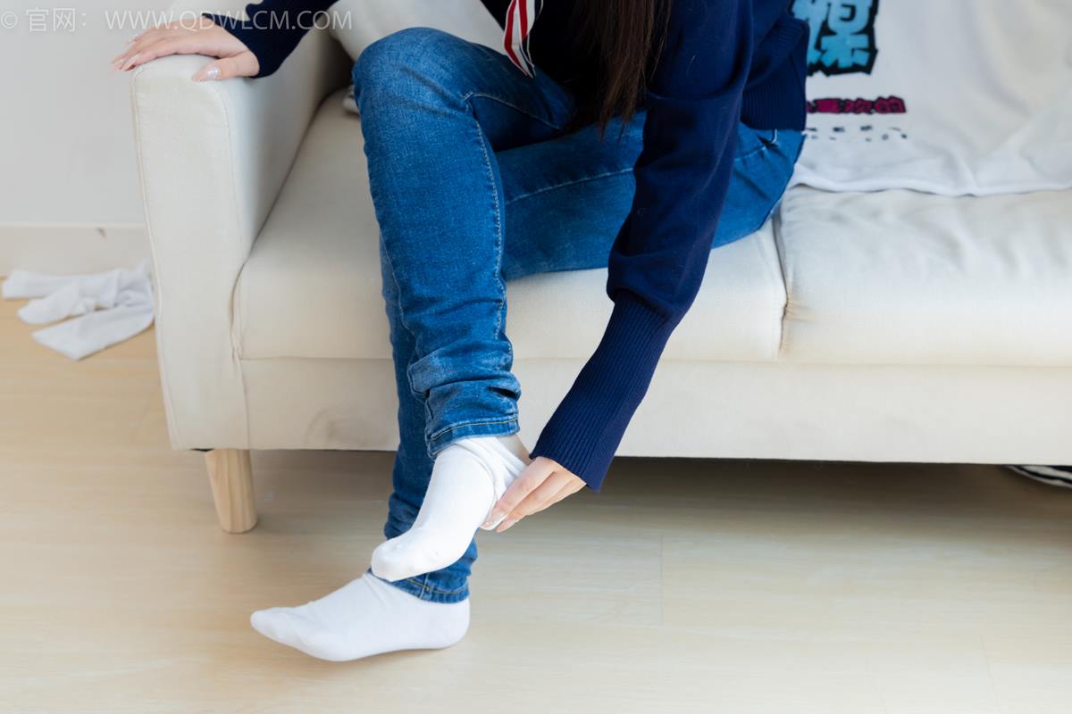 图片[107]-物恋传媒 NO.2379 闪闪-帆布鞋、白棉袜、厚白丝小腿袜、裸足[128P] – 速更版-美库
