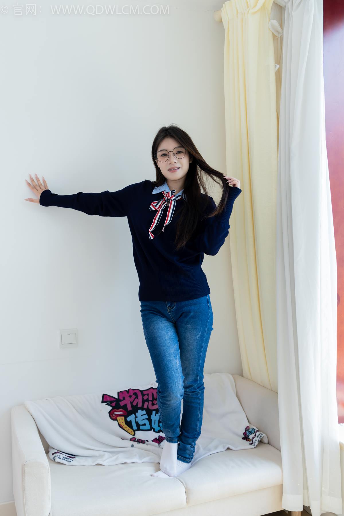 图片[129]-物恋传媒 NO.2379 闪闪-帆布鞋、白棉袜、厚白丝小腿袜、裸足[128P] – 速更版-美库