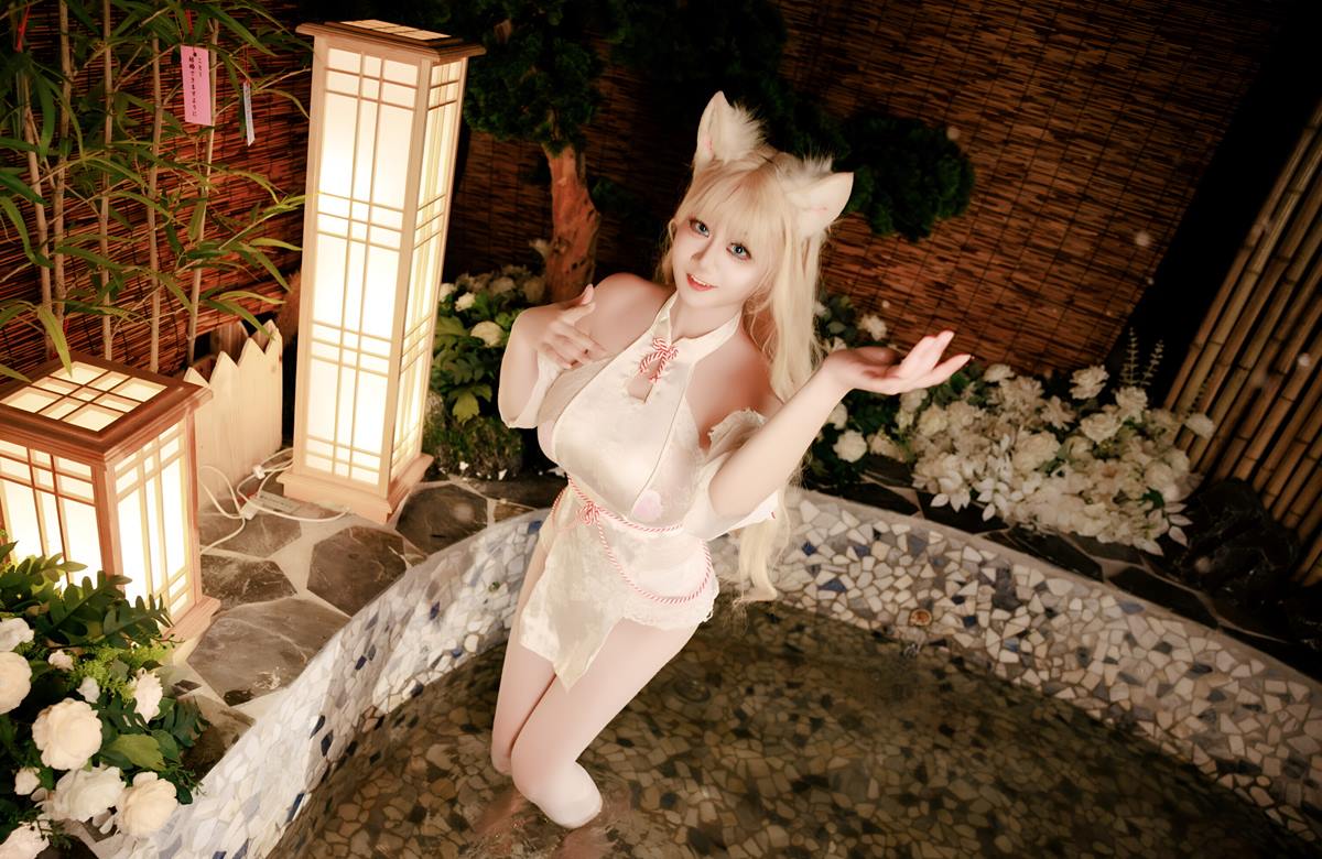 图片[11]-阿雪雪 – 温泉狐狸[53P] – 速更版-美库