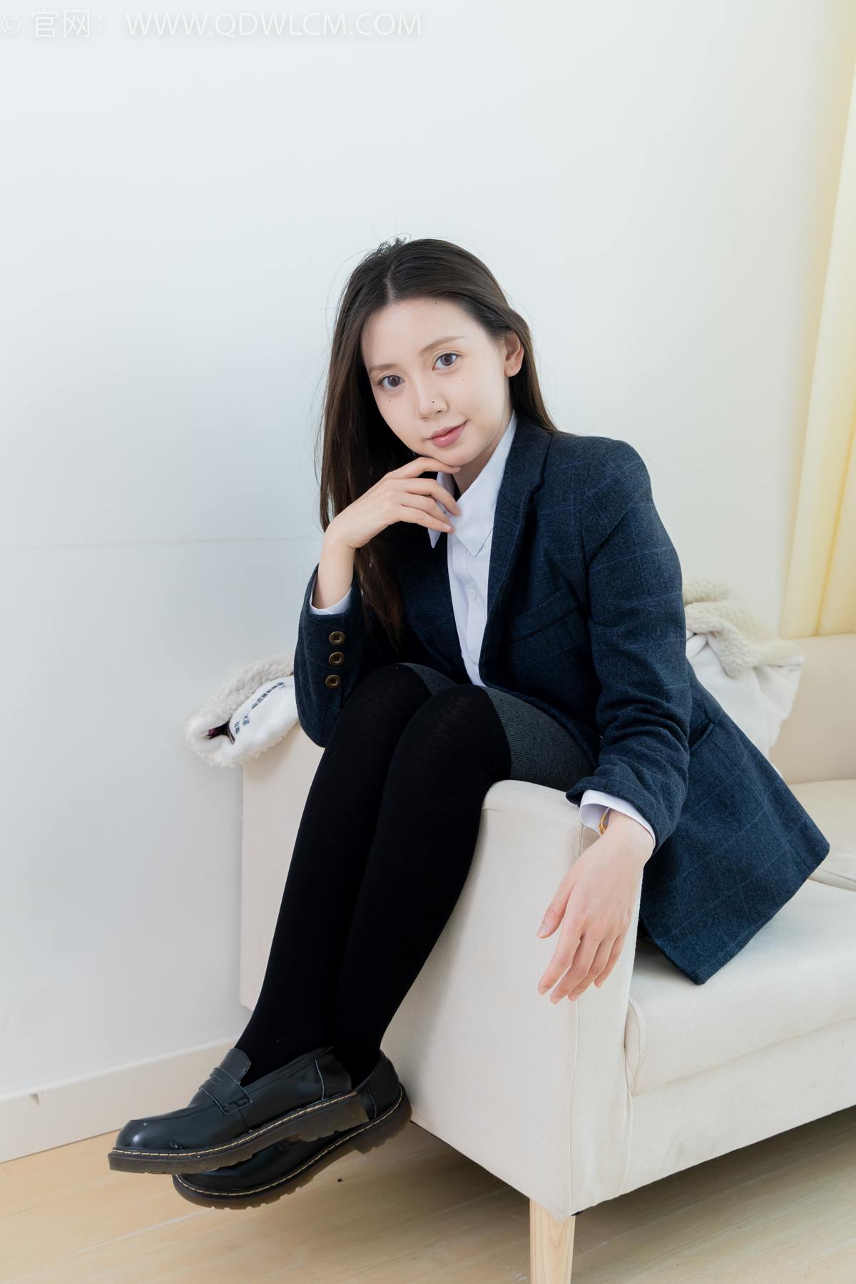 图片[42]-物恋传媒 NO.2380 小曦-jk制服、皮鞋、黑灰拼接过膝袜、厚肉丝[95P] – 速更版-美库