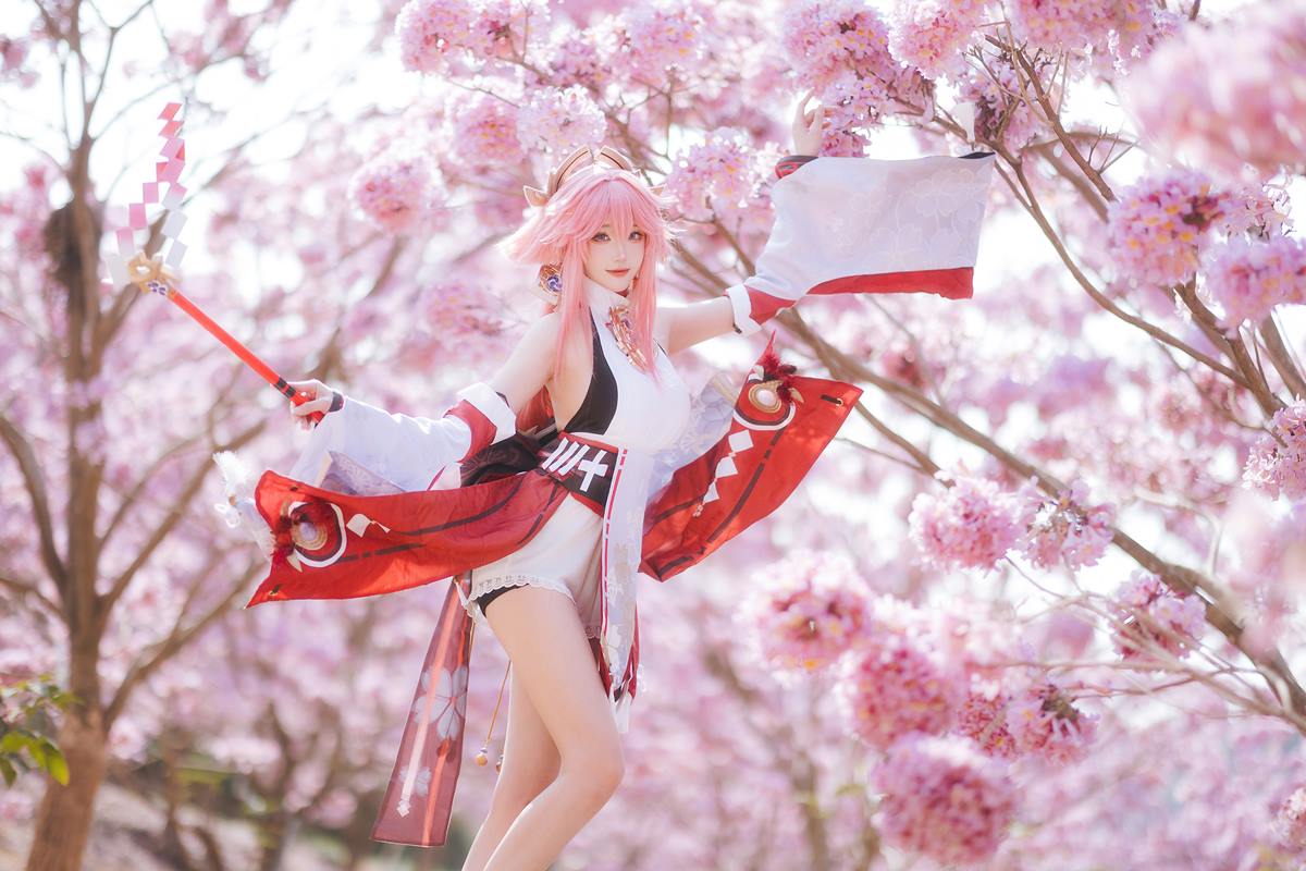 图片[21]-瓜希酱 – 原神 八重神子[20P] – 速更版-美库