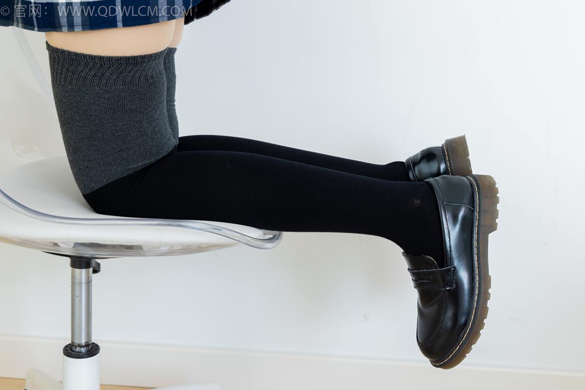 图片[87]-物恋传媒 NO.2380 小曦-jk制服、皮鞋、黑灰拼接过膝袜、厚肉丝[95P] – 速更版-美库