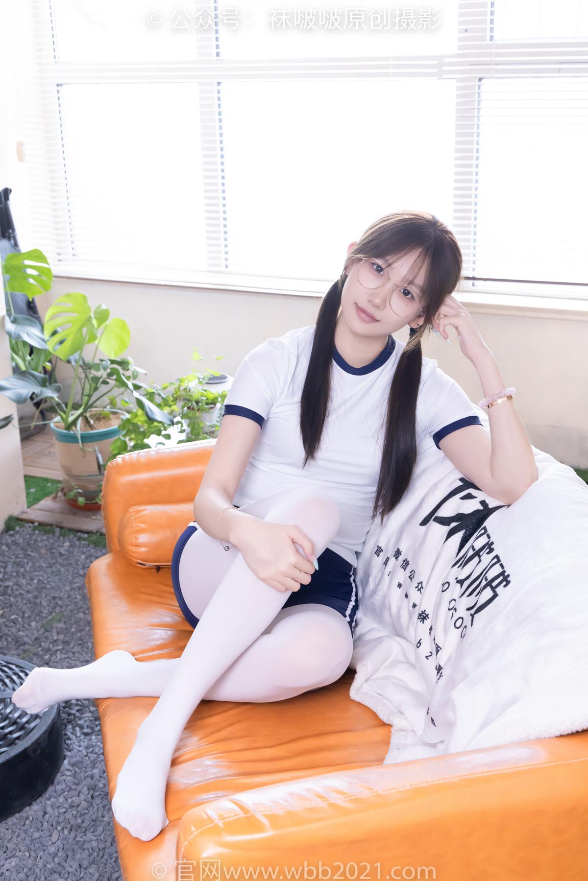 图片[13]-[BoBoSocks袜啵啵]NO.562 香菜-体操服、皮鞋、厚白丝[93P] – 速更版-美库