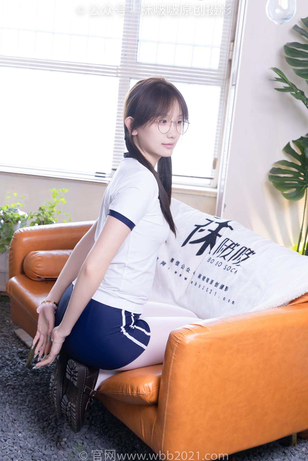 图片[15]-[BoBoSocks袜啵啵]NO.562 香菜-体操服、皮鞋、厚白丝[93P] – 速更版-美库