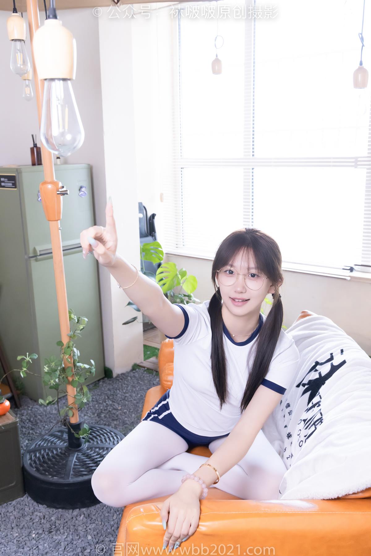 图片[21]-[BoBoSocks袜啵啵]NO.562 香菜-体操服、皮鞋、厚白丝[93P] – 速更版-美库