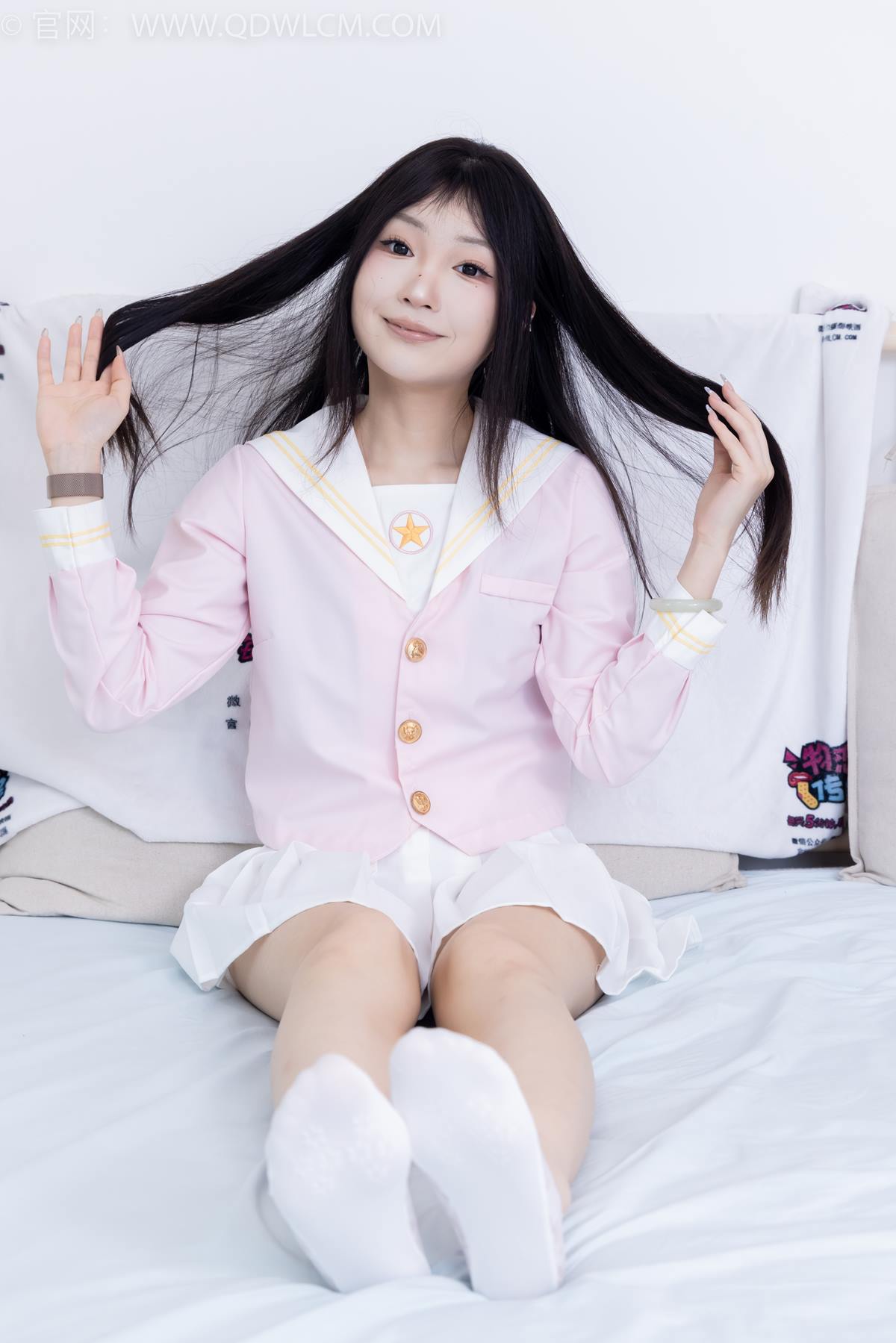 图片[84]-物恋传媒 NO.2382 嘟嘟-平底凉鞋、白船袜、裸足、jk制服、裸足[138P] – 速更版-美库