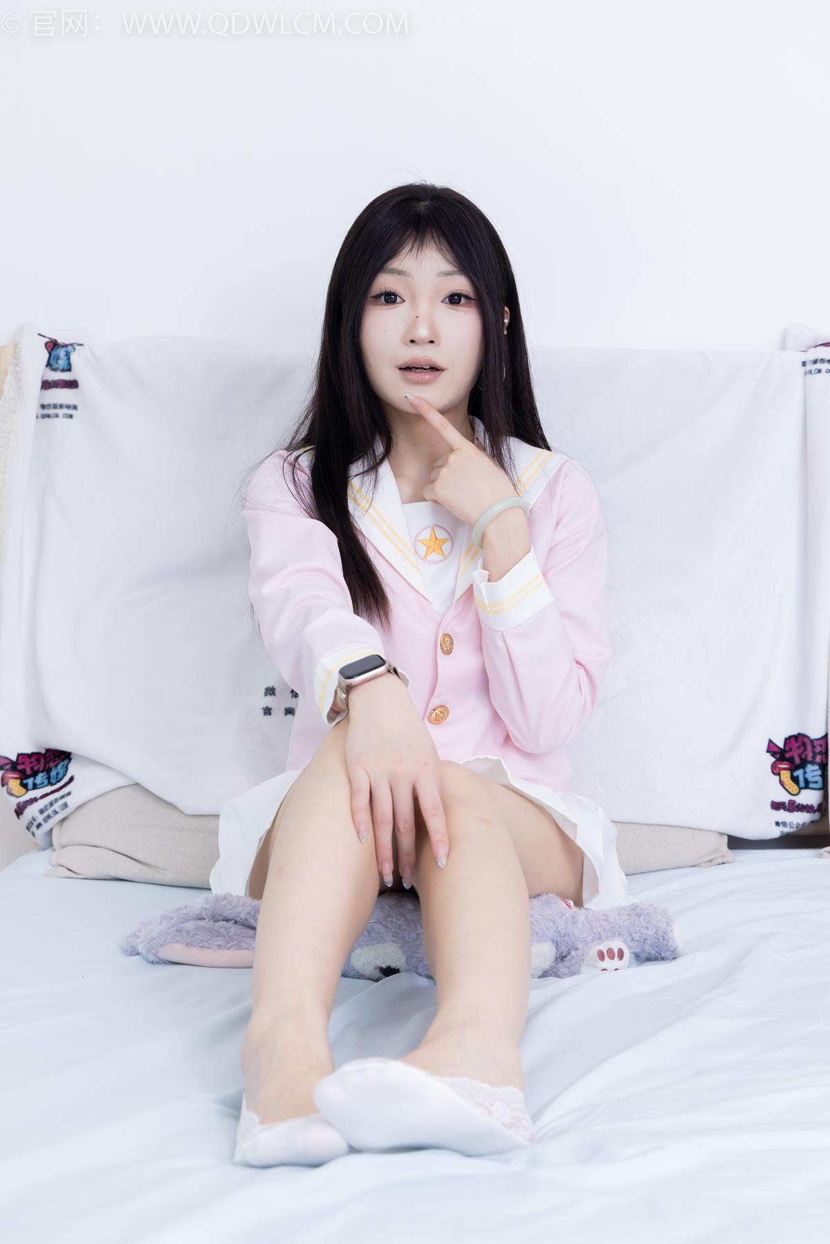 图片[87]-物恋传媒 NO.2382 嘟嘟-平底凉鞋、白船袜、裸足、jk制服、裸足[138P] – 速更版-美库