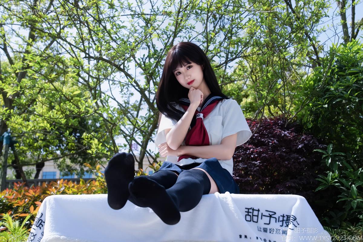 图片[17]-甜予摄影 NO.193 小甜桃-皮鞋、大腿袜、裸足[90P] – 速更版-美库