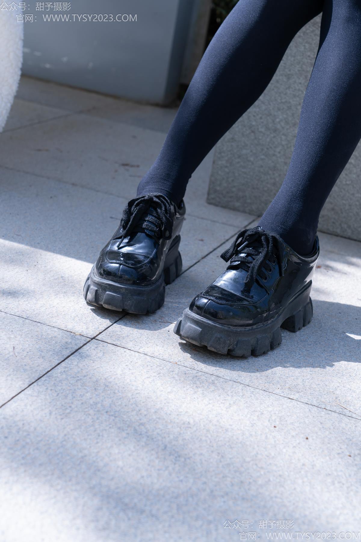 图片[21]-甜予摄影 NO.193 小甜桃-皮鞋、大腿袜、裸足[90P] – 速更版-美库