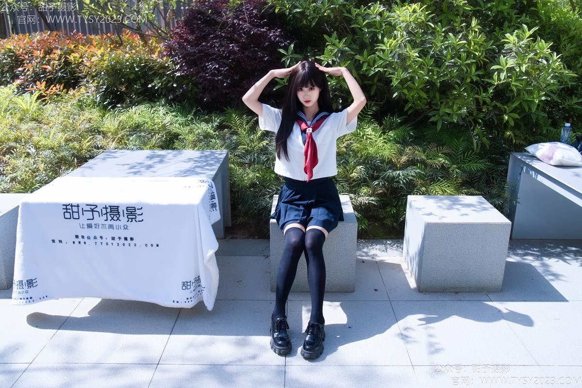 图片[24]-甜予摄影 NO.193 小甜桃-皮鞋、大腿袜、裸足[90P] – 速更版-美库