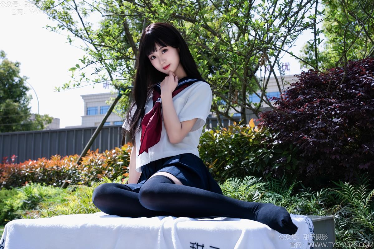 图片[27]-甜予摄影 NO.193 小甜桃-皮鞋、大腿袜、裸足[90P] – 速更版-美库