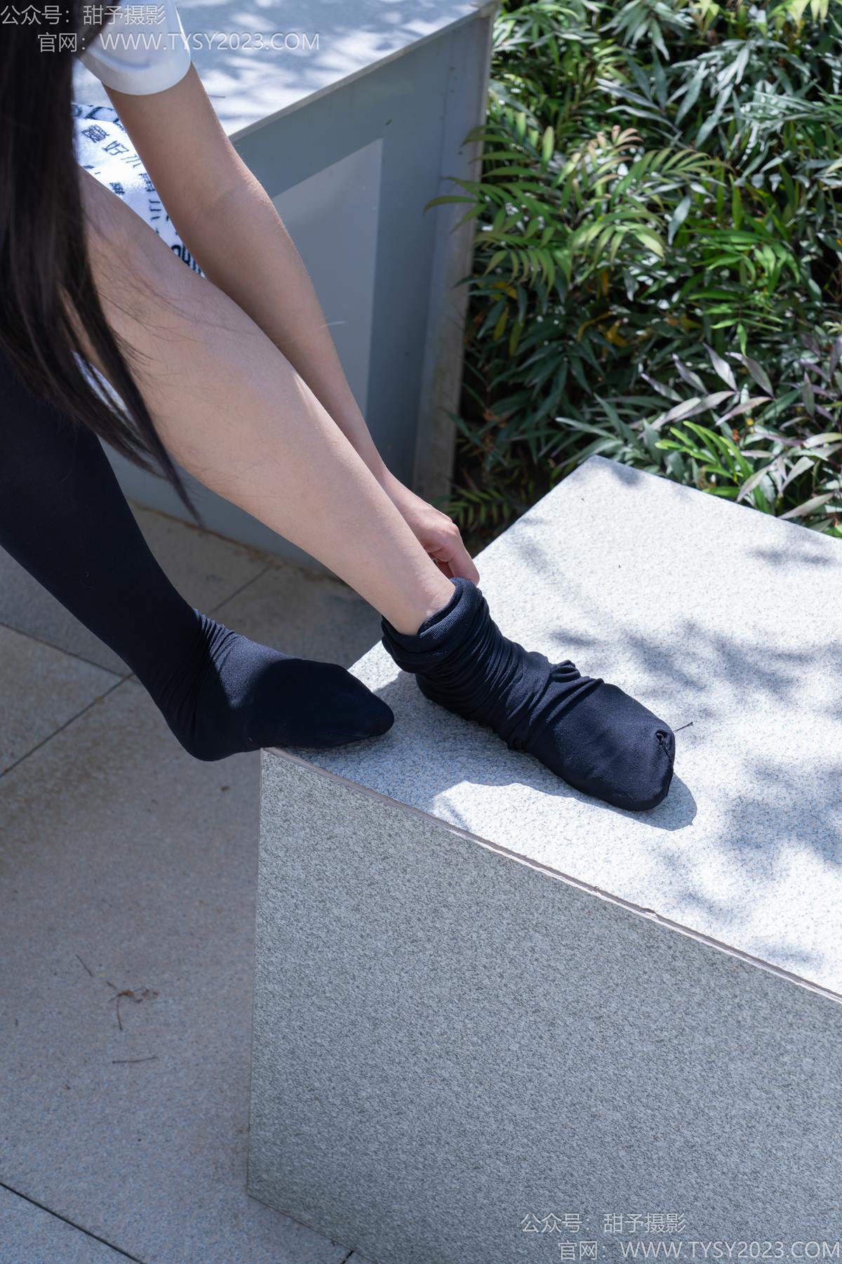 图片[85]-甜予摄影 NO.193 小甜桃-皮鞋、大腿袜、裸足[90P] – 速更版-美库