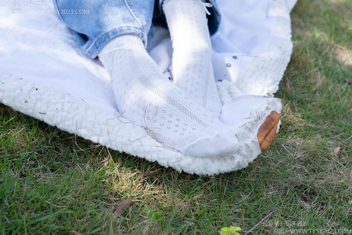 图片[46]-甜予摄影 NO.194 小橙子-板鞋、白棉袜、裸足[91P] – 速更版-美库