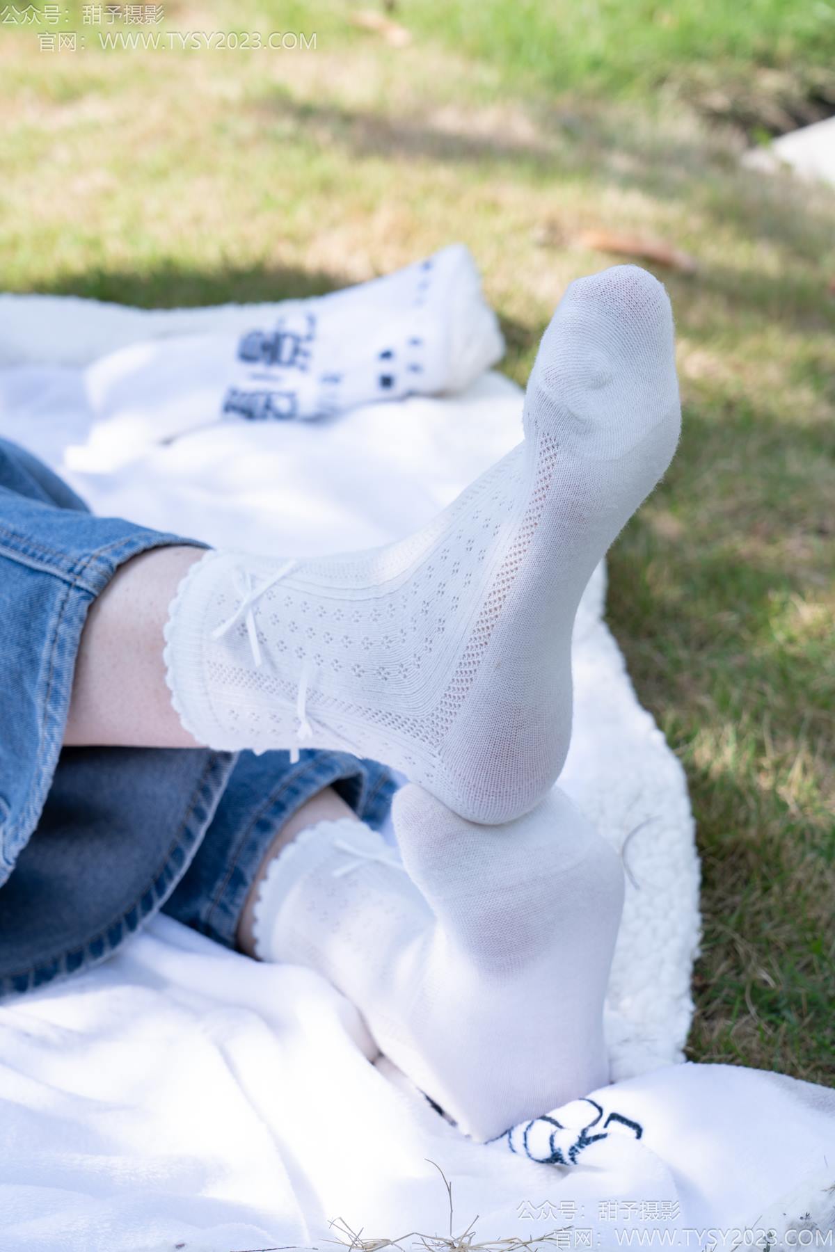 图片[50]-甜予摄影 NO.194 小橙子-板鞋、白棉袜、裸足[91P] – 速更版-美库