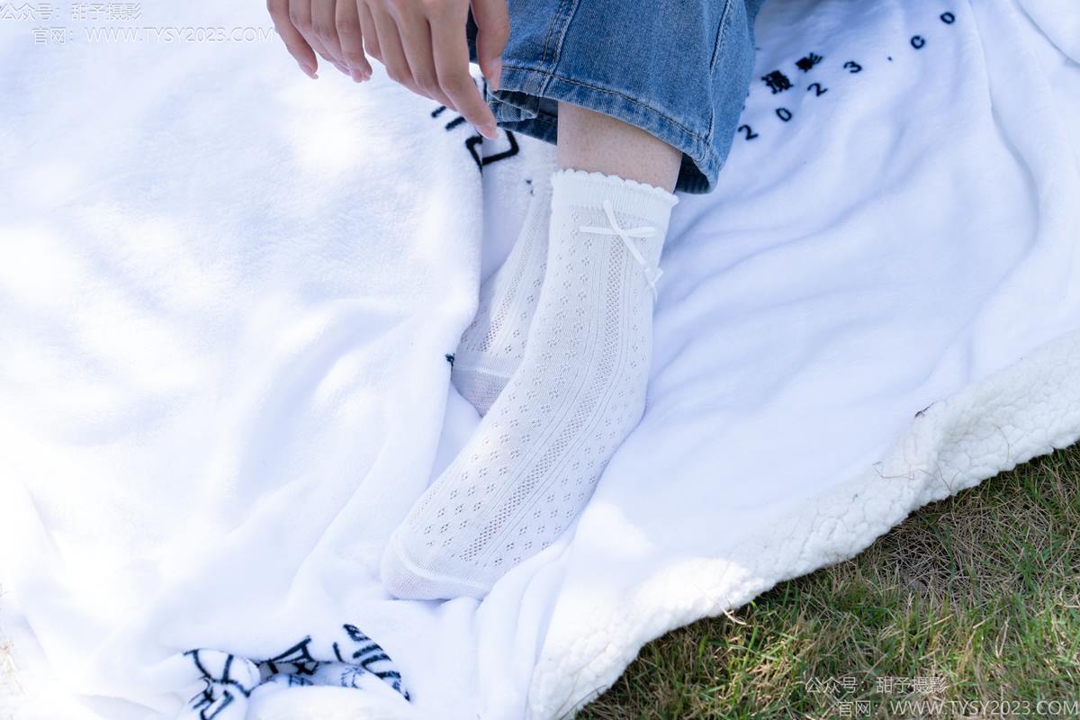 图片[69]-甜予摄影 NO.194 小橙子-板鞋、白棉袜、裸足[91P] – 速更版-美库
