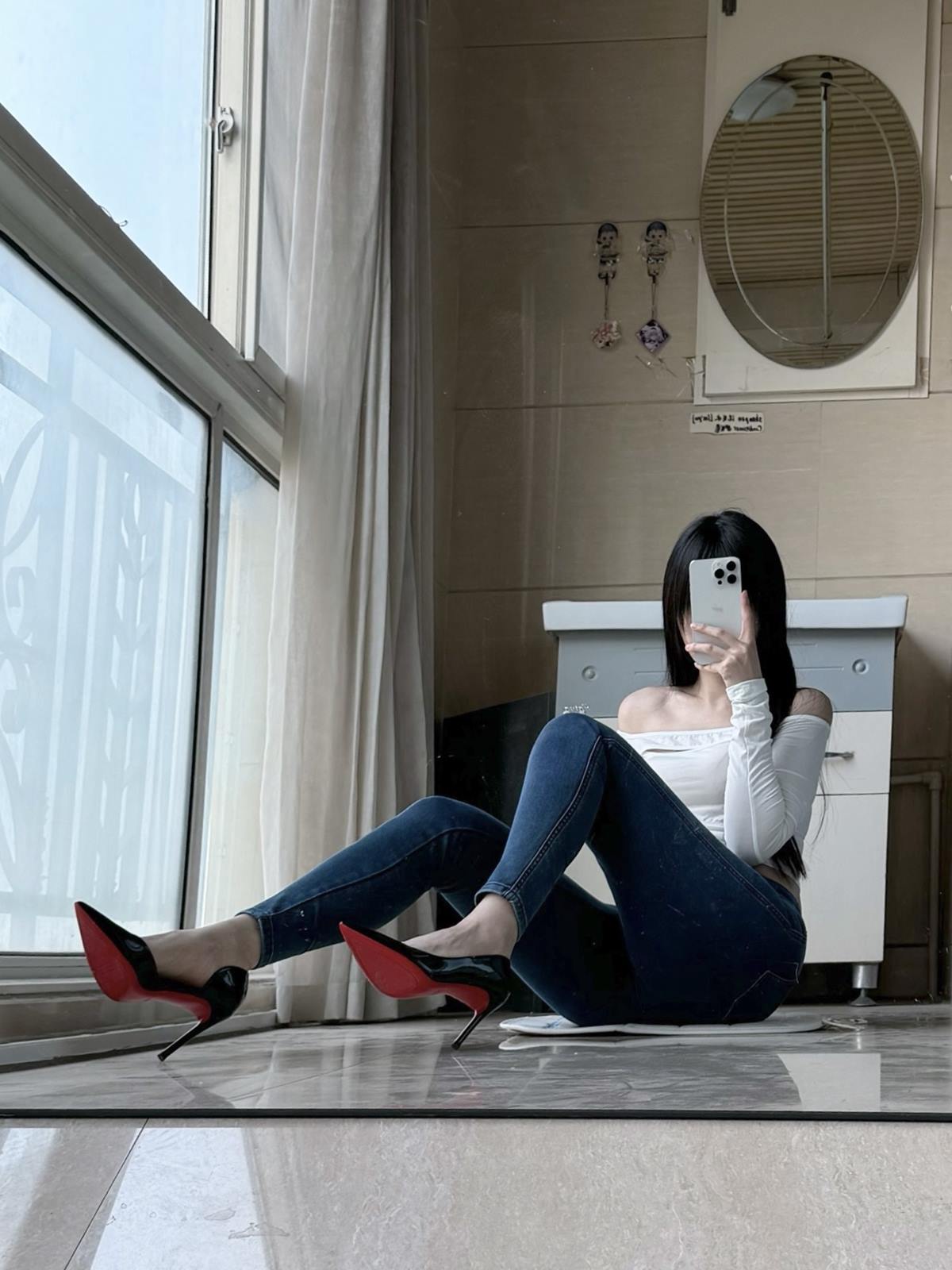 图片[17]-不可爱羚 – 牛仔裤[28P] – 速更版-美库