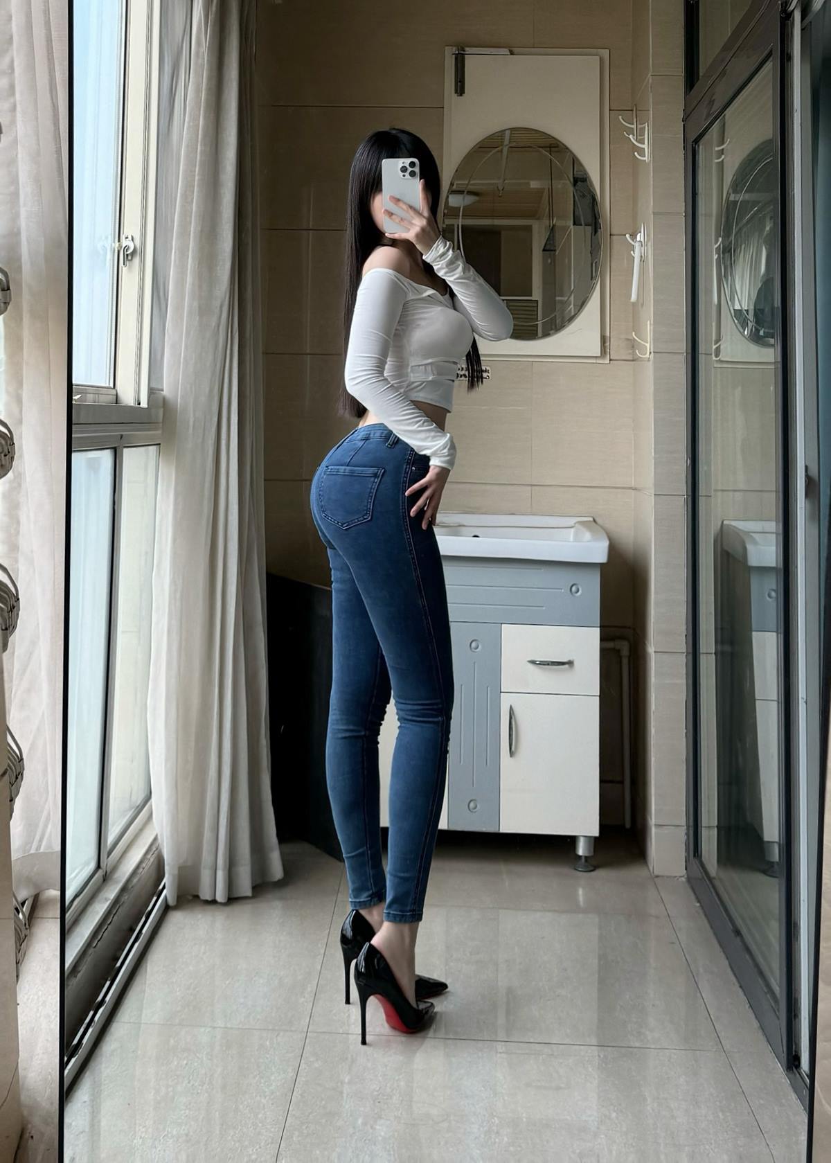 图片[23]-不可爱羚 – 牛仔裤[28P] – 速更版-美库