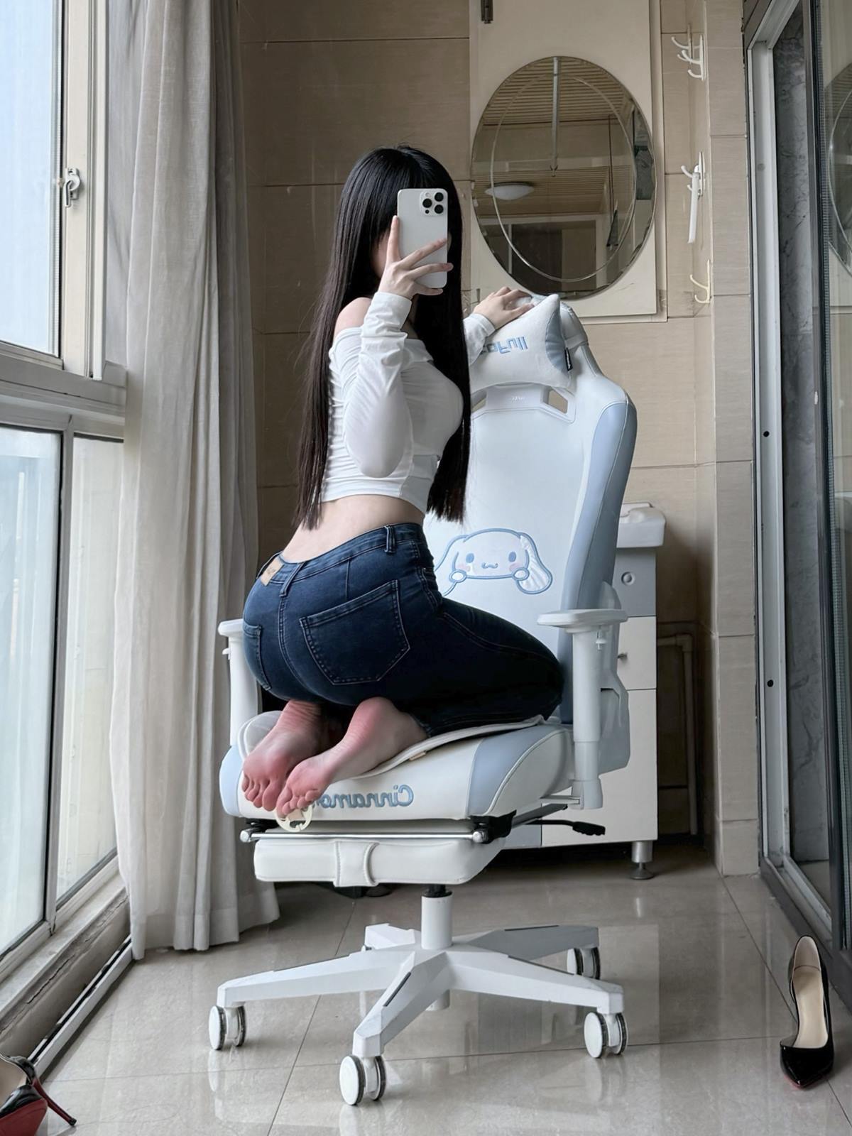 图片[25]-不可爱羚 – 牛仔裤[28P] – 速更版-美库