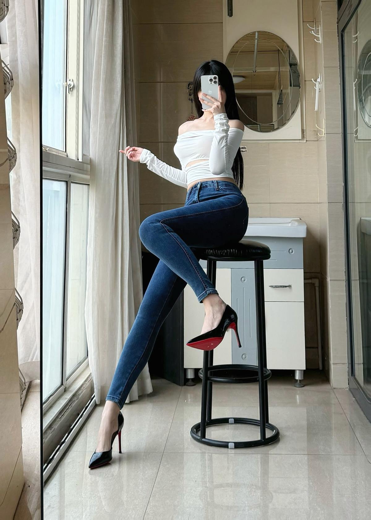 图片[26]-不可爱羚 – 牛仔裤[28P] – 速更版-美库